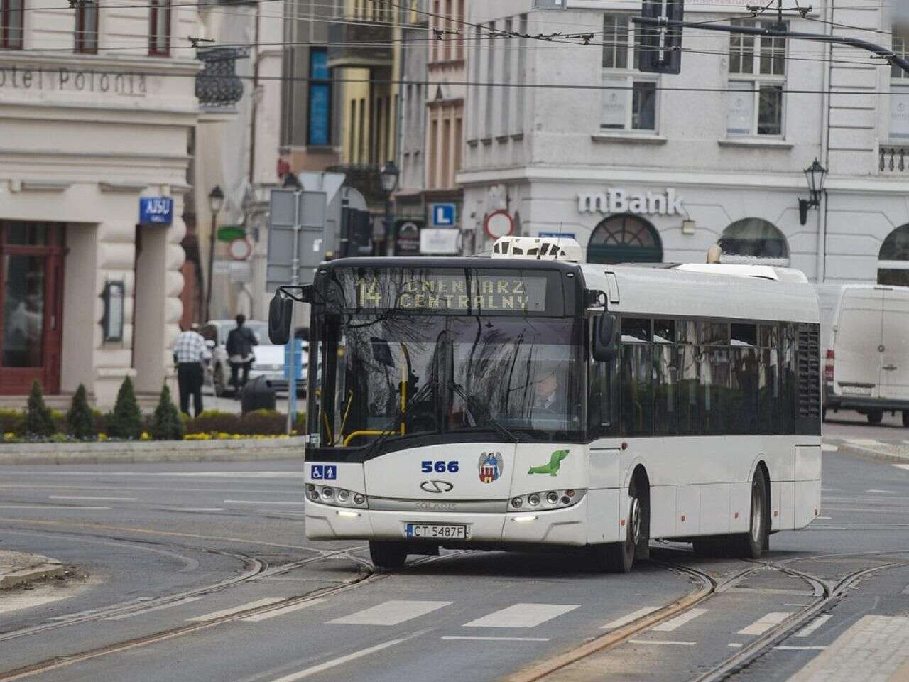 Komunikat 18 godzin z darmową komunikacją miejską w Toruniu