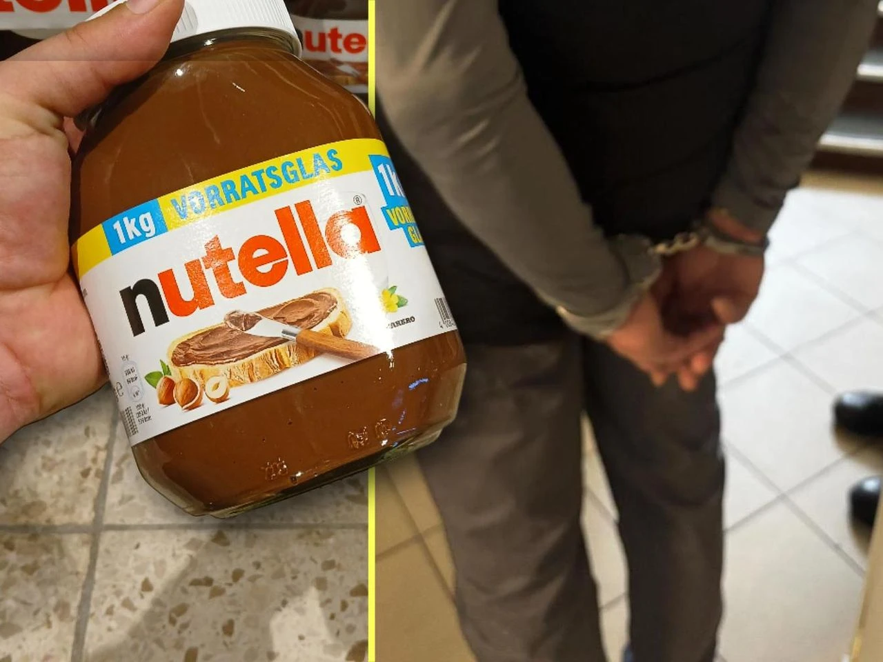 A to pech! Szukali go od dawna. Wpadł przez... słoik Nutelli!