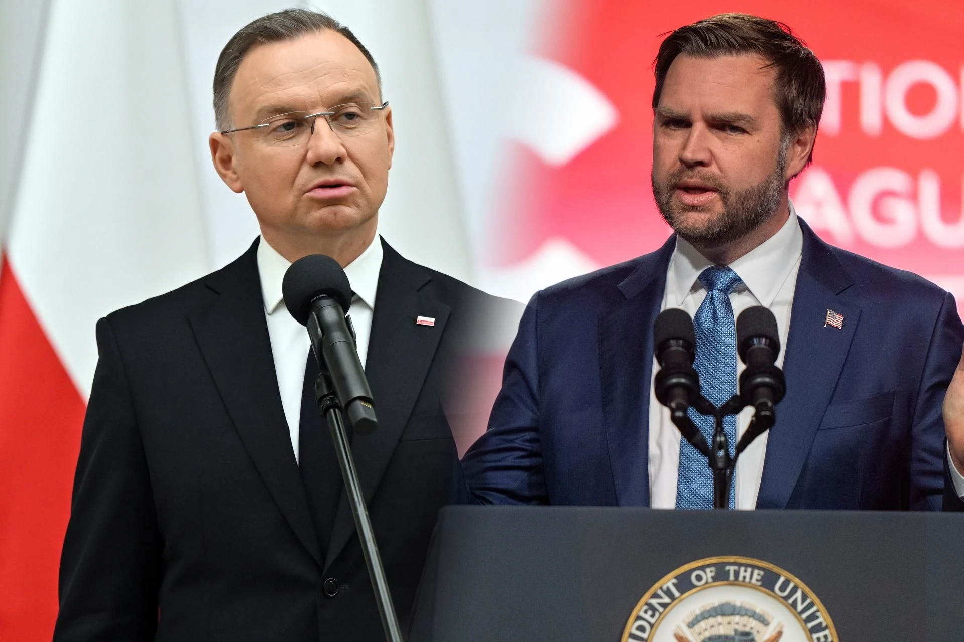 Prezydent o broni nuklearnej J. D. Vance reaguje na propozycję Dudy. 