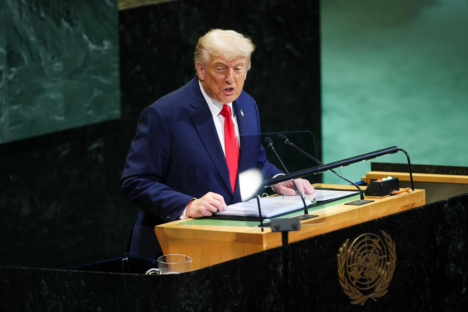 Zgromadzenie ONZ Trump nie gryzł się w język na radzie ONZ. 