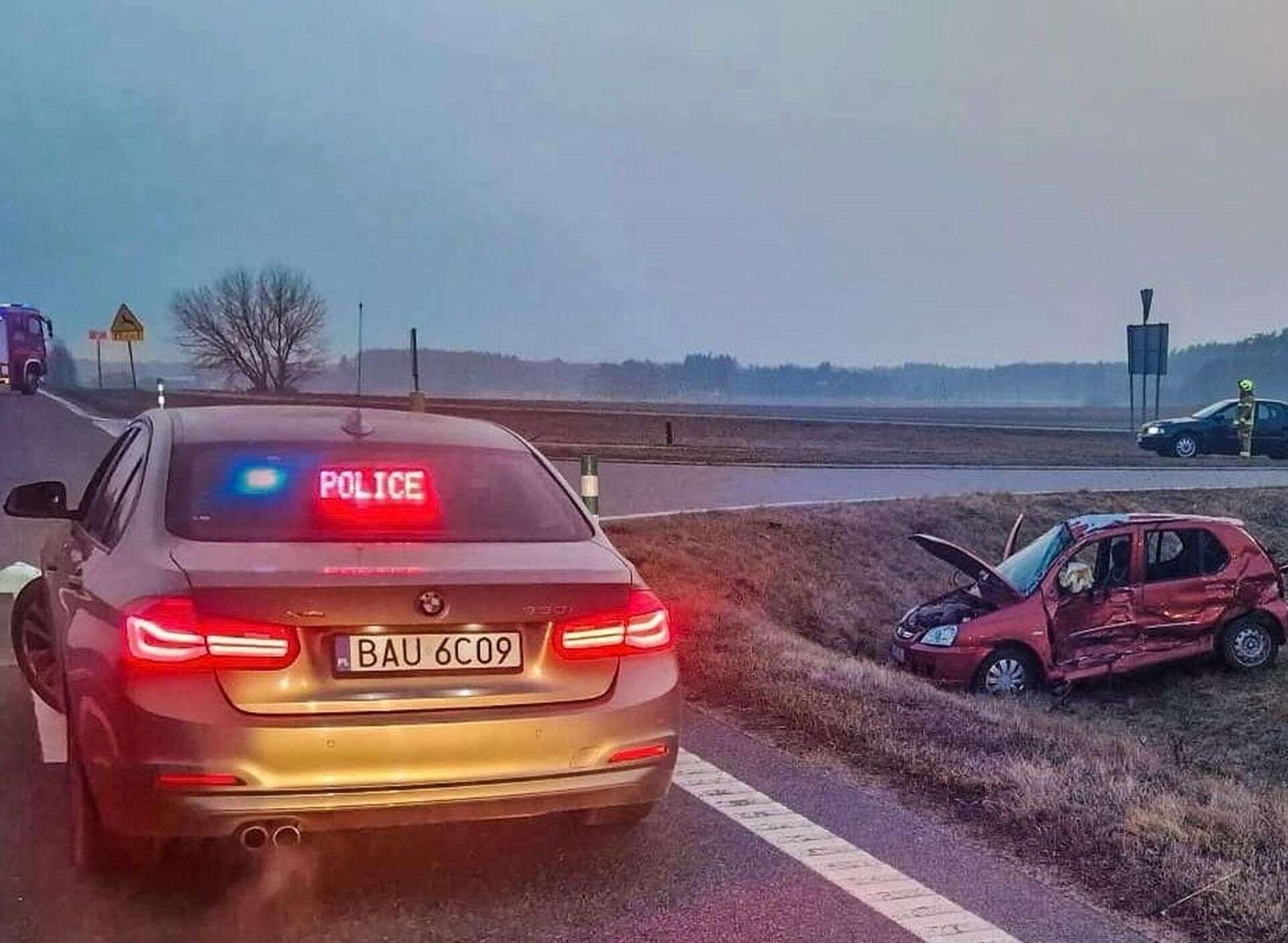 Tragiczny wypadek na Podlasiu Tragiczny wypadek. Autem kierowała 84-letnia kobieta