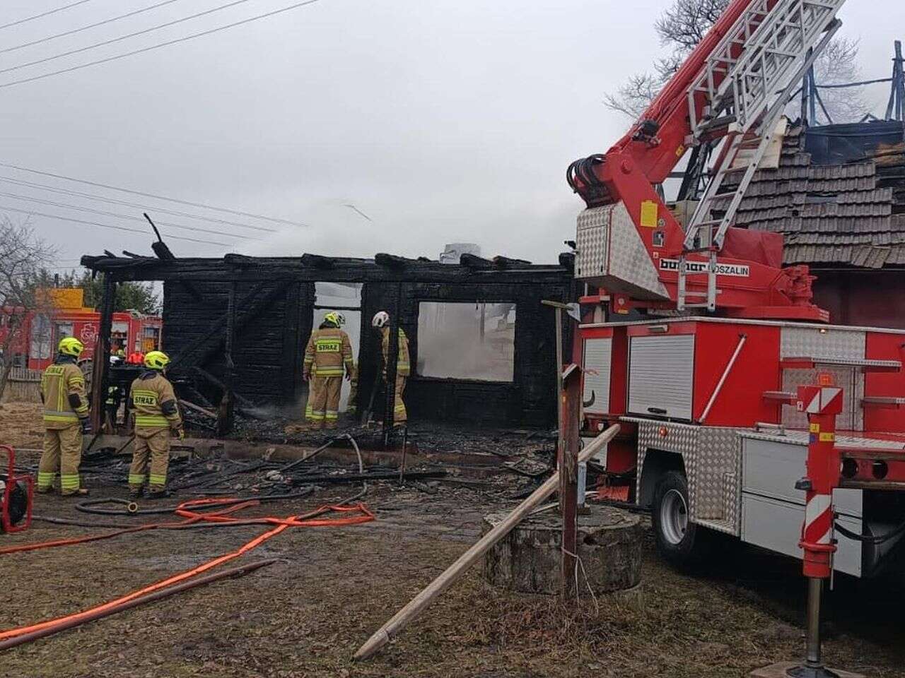 Tragiczny pożar Tragiczny pożar domu na Podlasiu. Mężczyzna nie żyje