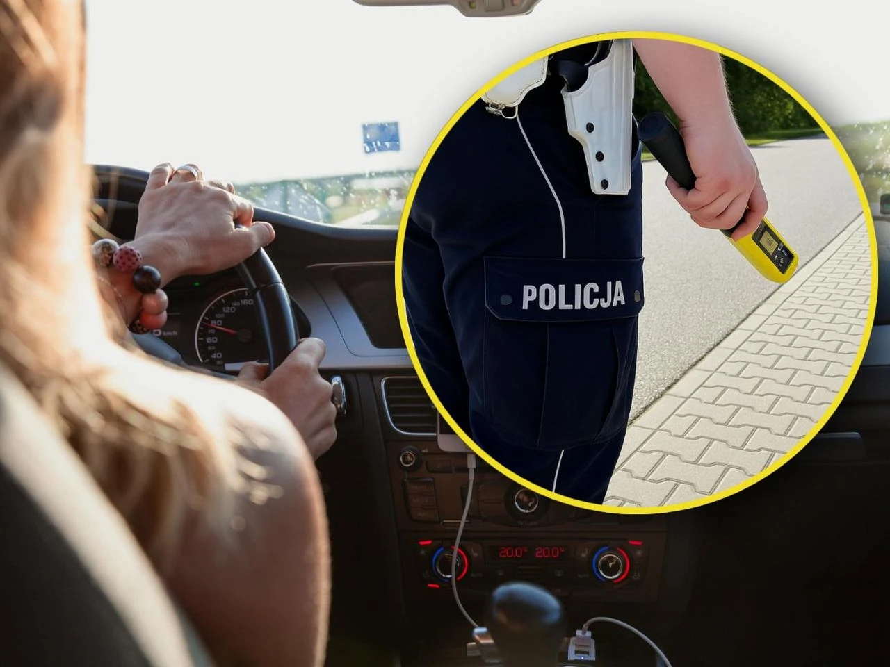 Grozi jej więzienie Pijana seniorka za kierownicą forda. 72-latka wpadła na krawężnik, uszkodziła oponę …