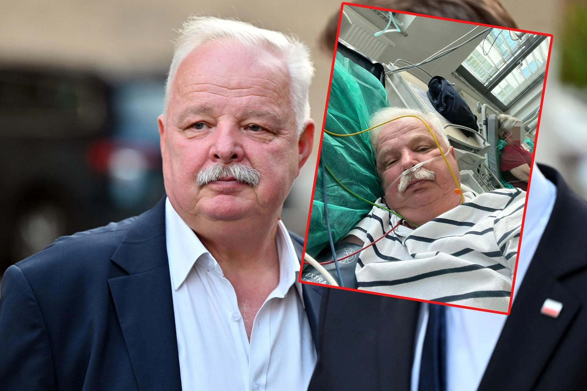 Życzymy zdrowia Poseł PiS Jacek Osuch w szpitalu! 