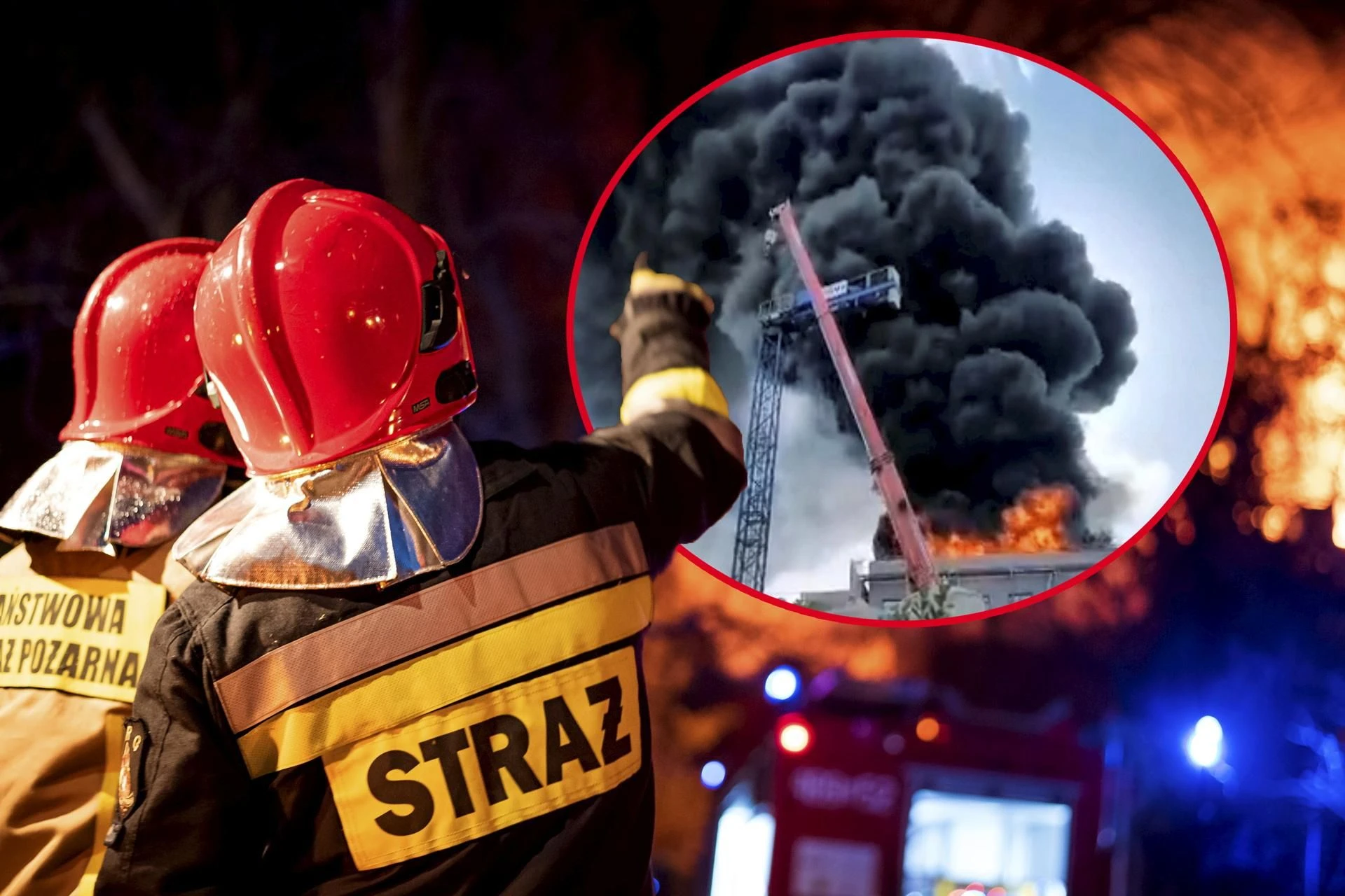 Pożar Kłęby czarnego dymu przeraziły mieszkańców Krakowa. Co się stało?