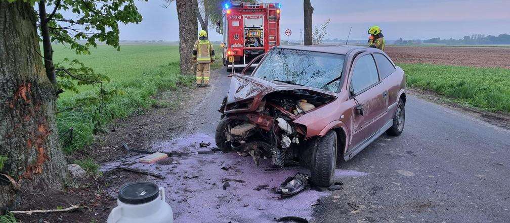 Mamy zdjęcia Paskudny wypadek. Druh Dawid rzucił się na pomoc