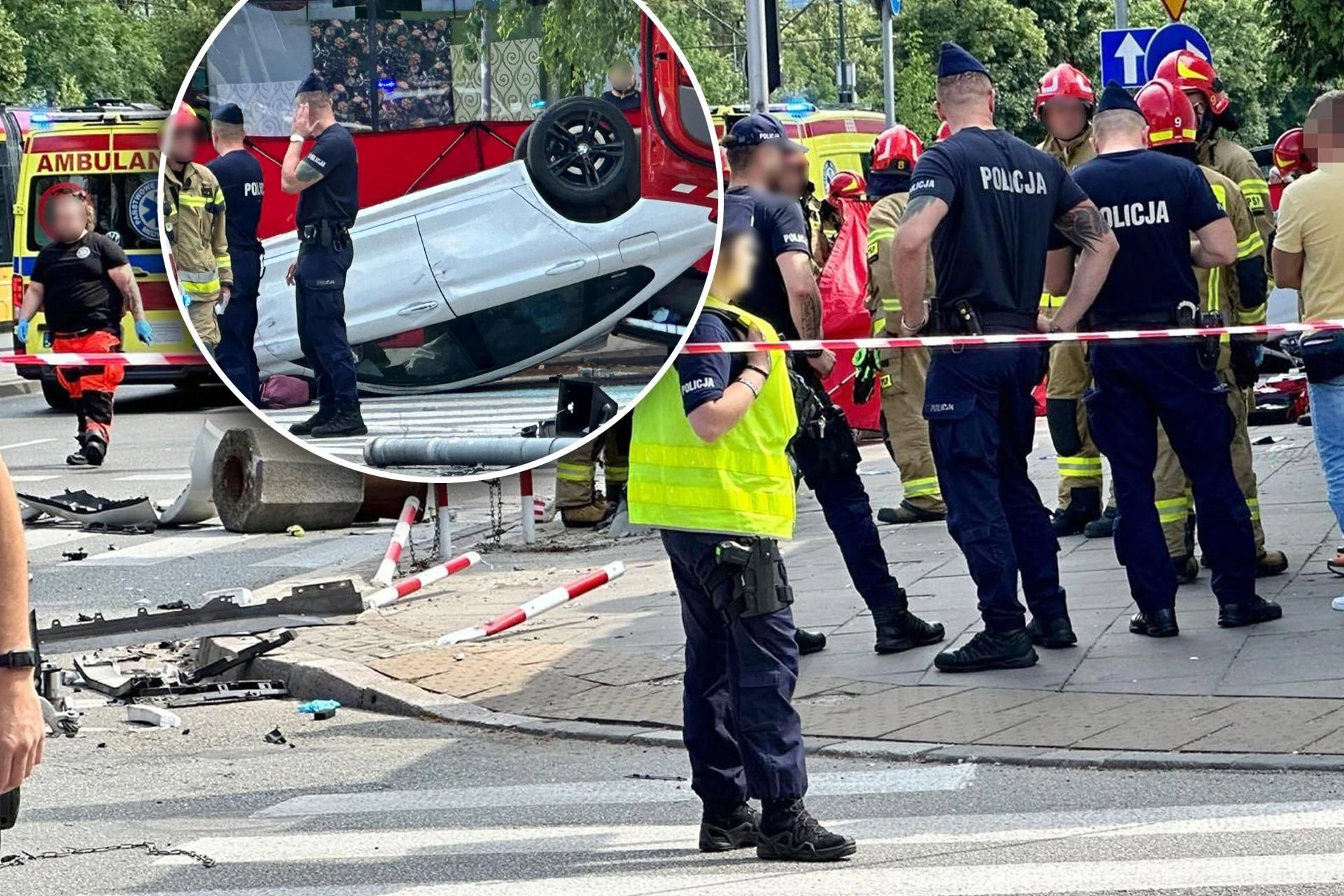 GROZI MU NAWET 16 LAT Dachowanie na Puławskiej w Warszawie. Znany adwokat jechał po kokainie