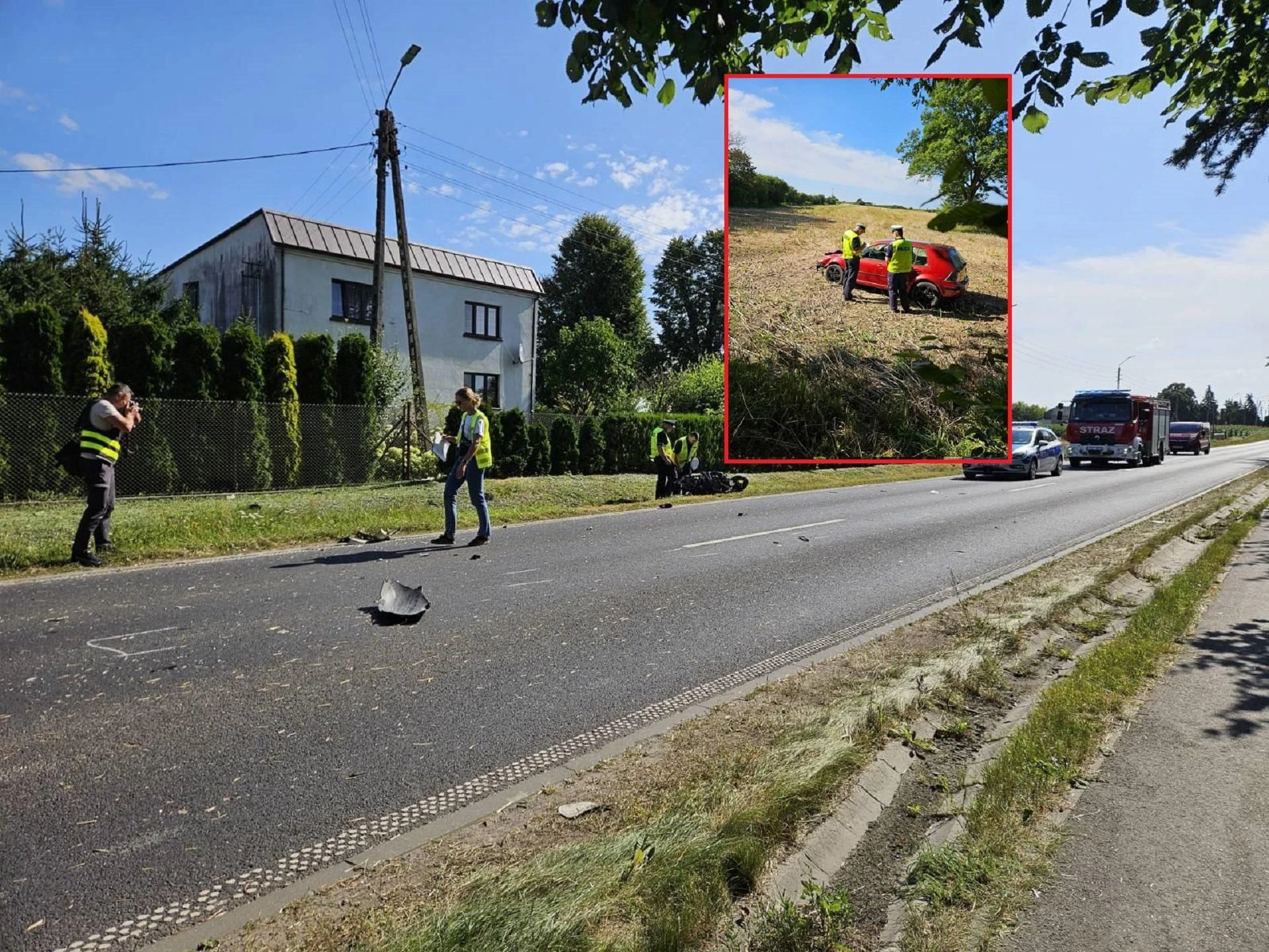 Tragedia na drodze Straszny wypadek! Kobieta nie żyje