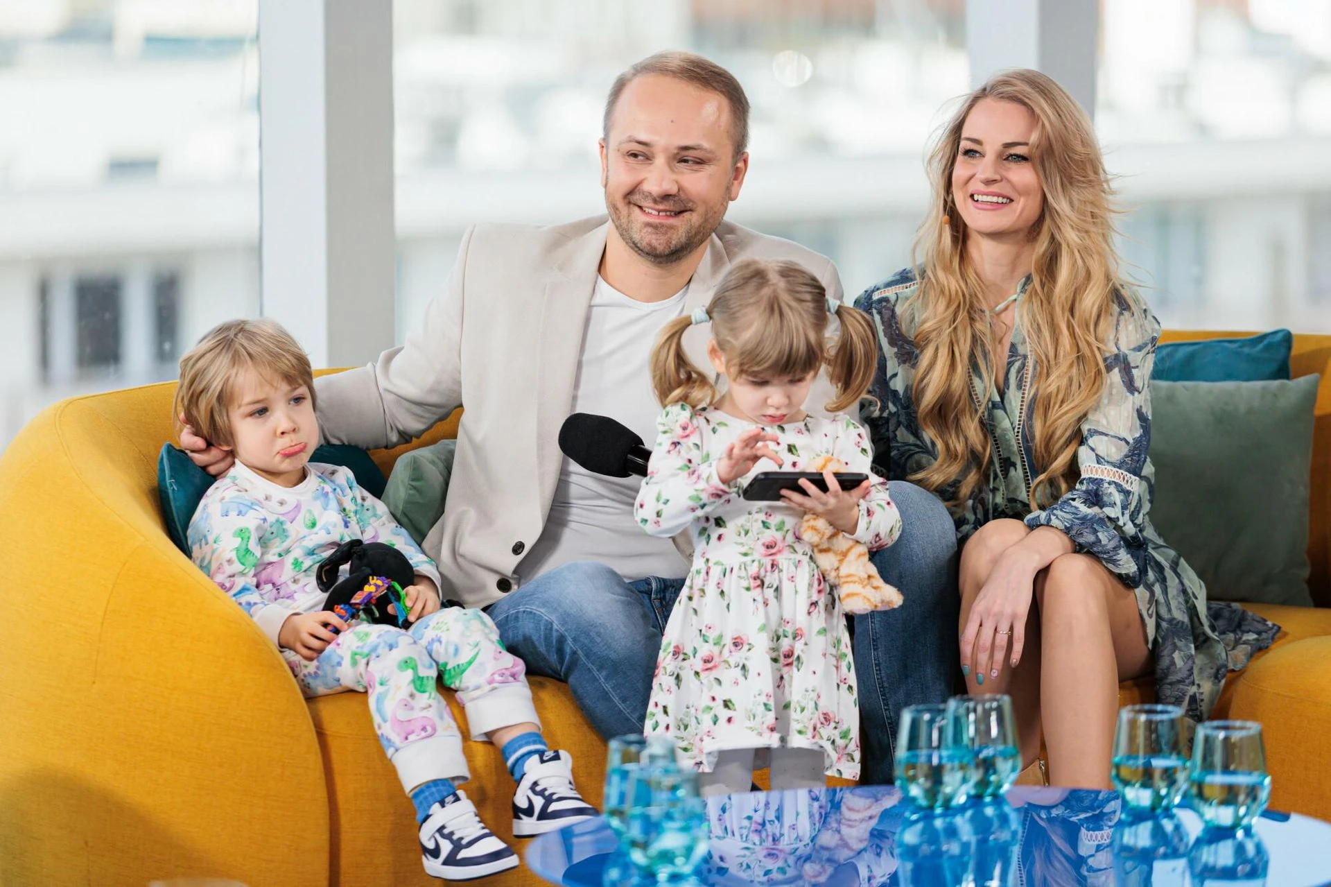 Odwiedziła go z dziećmi w szpitalu Anita ze 