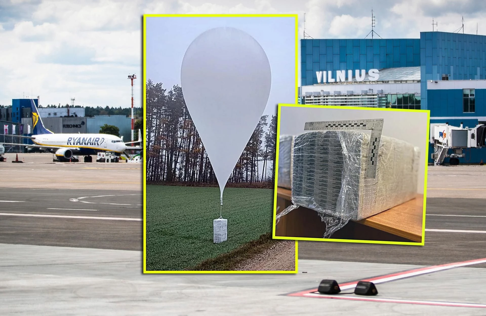 Co sie stało? Balony nad lotniskiem, zamknięto przestrzeń powietrzną. Już wszystko jasne