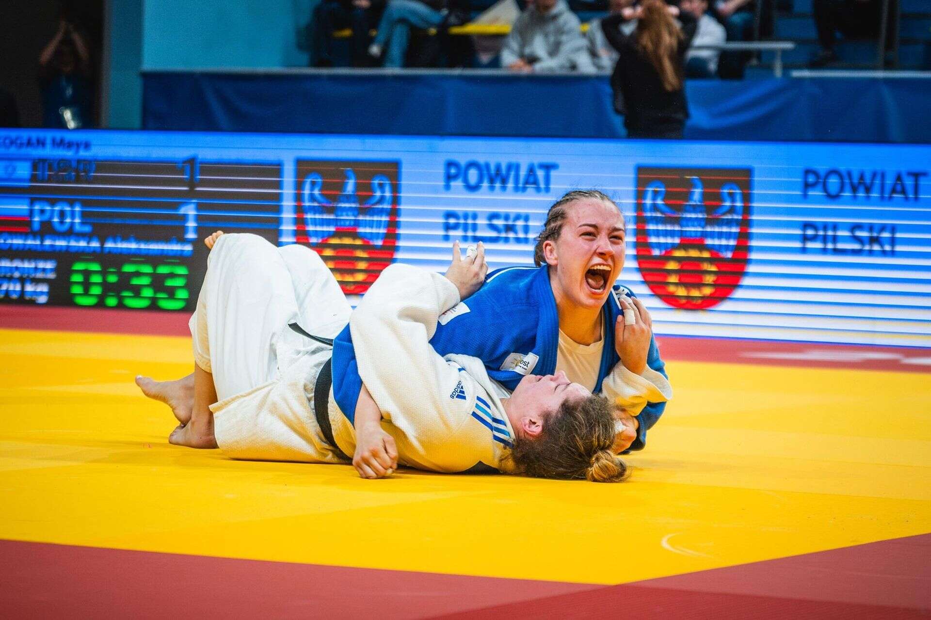 Judo Wielki sukces Aleksandry Kowalewskiej. 20-latka brązową medalistką MME w judo w Pile!