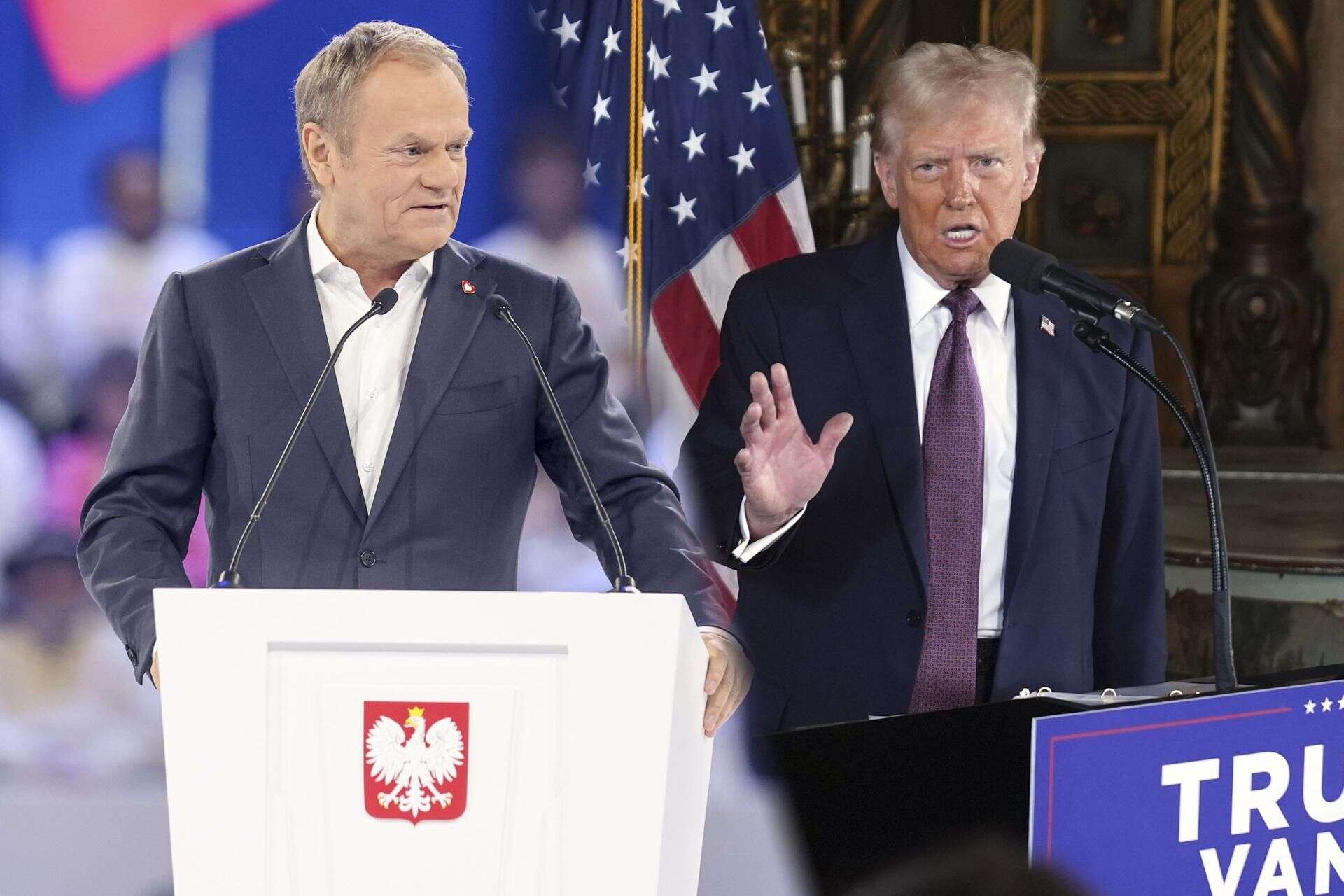 który ma rację? Polemika Donaldów! Tusk odnosi się do słów Trumpa, 