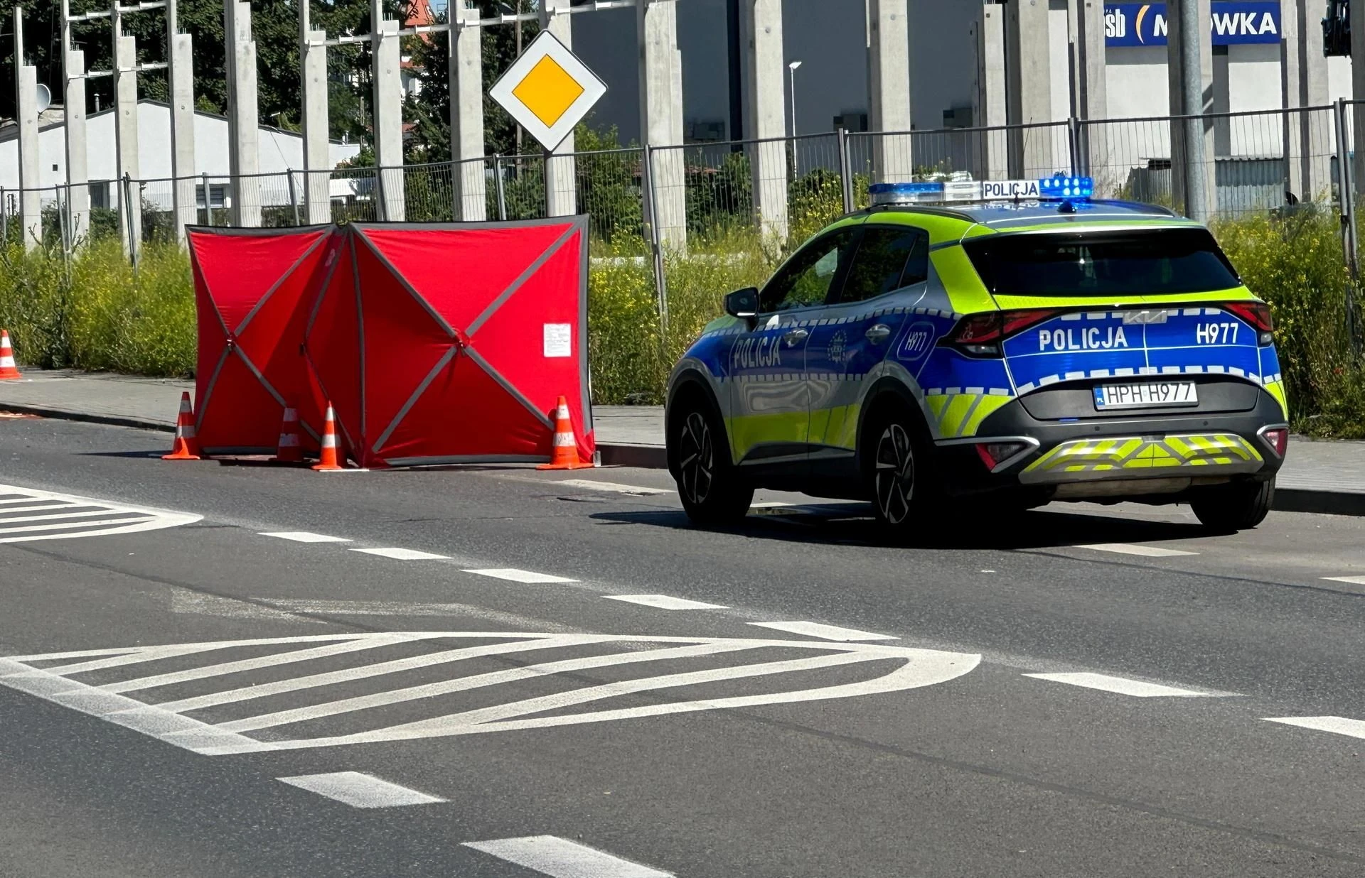 Dramat na drodze Tragedia w Żyrardowie. 19-letni motocyklista nie miał szans w zderzeniu z osobówką