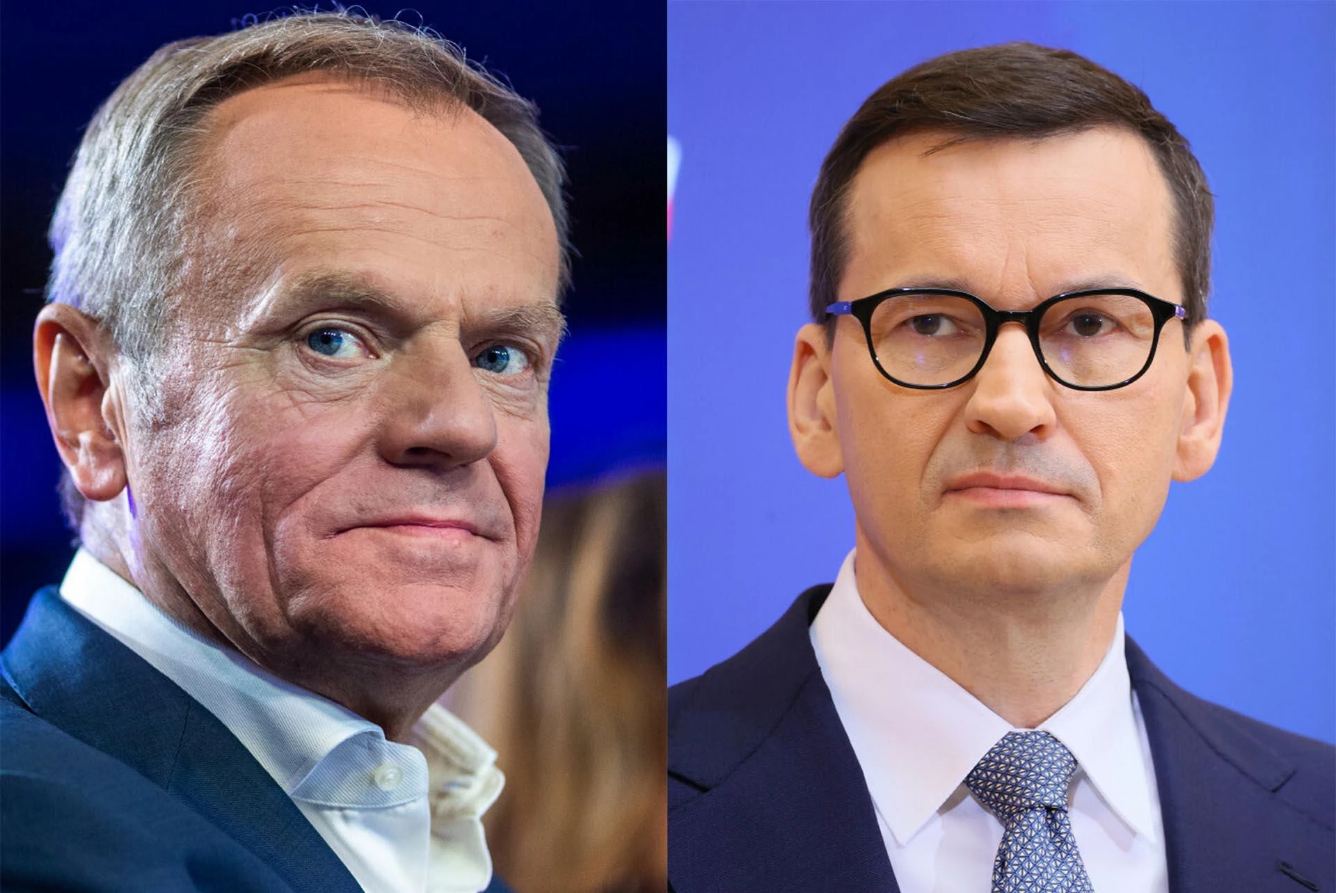 Premierów dwóch Wstajemy z Morawieckim, spać pójdziemy z Tuskiem. Takiego dnia w polskiej polityce j…
