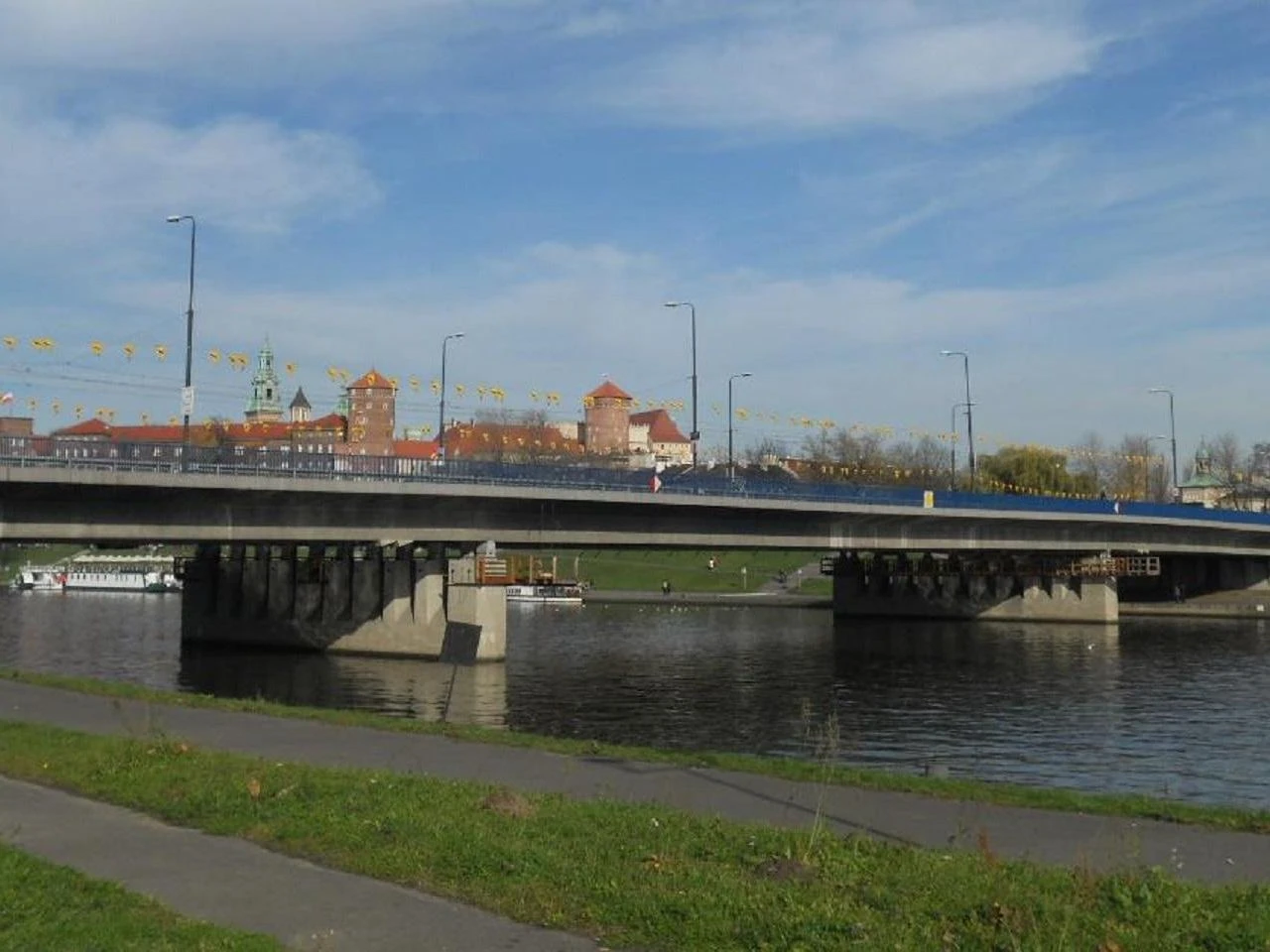Prace ruszyły Utrudnienia w Krakowie. Rozpoczął się remont mostu Grunwaldzkiego