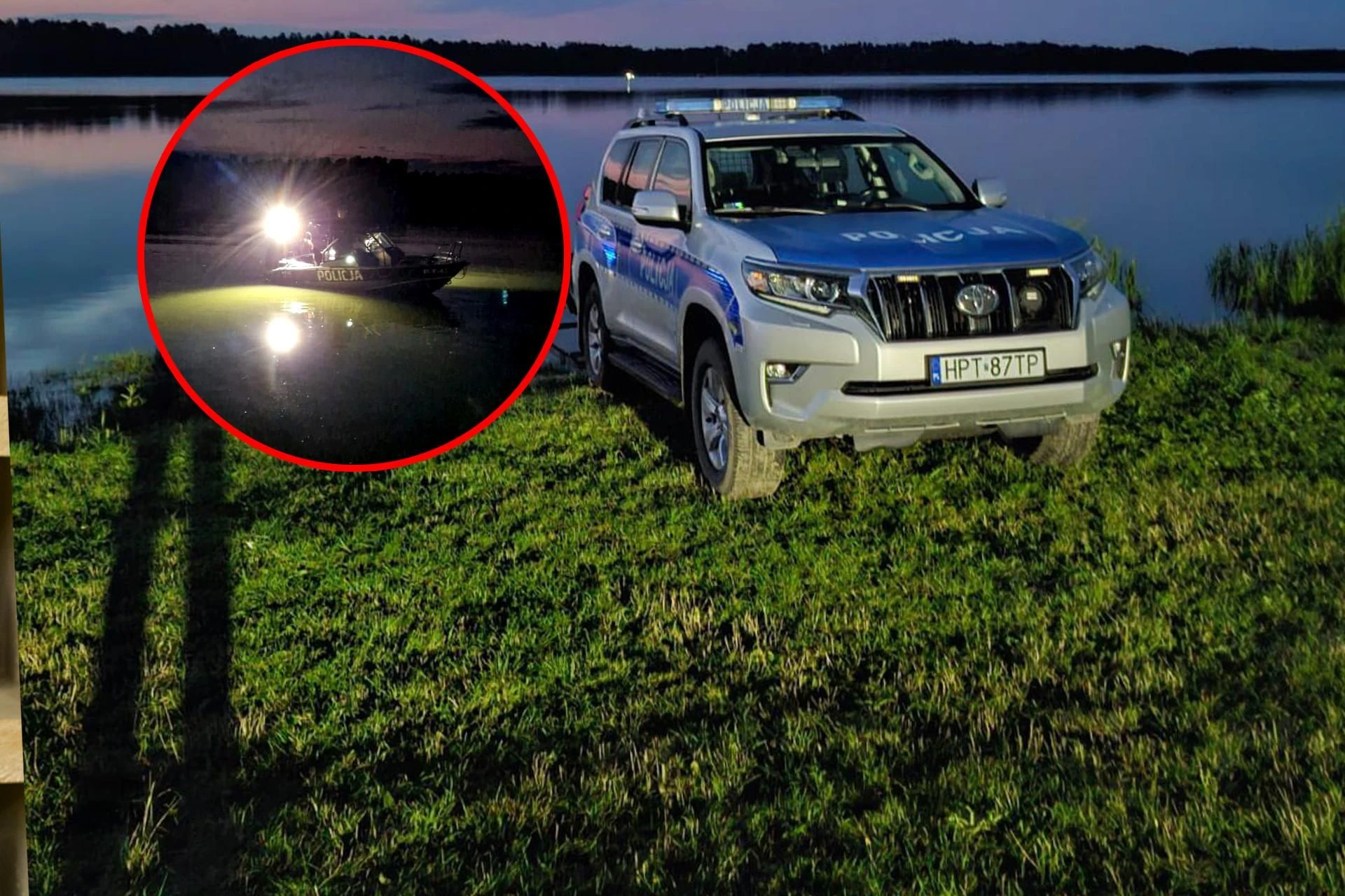 Koszmarny finał poszukiwań Tragedia na jeziorze Sasek Mały. Znaleziono ciało poszukiwanego 44-latka