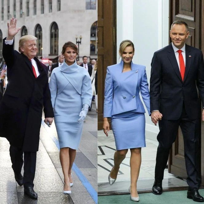 Wyglądała jak Melania Trump Stylizacja Marty Nawrockiej hitem czy kitem? Ewa Minge nie ma wątpliwości!
