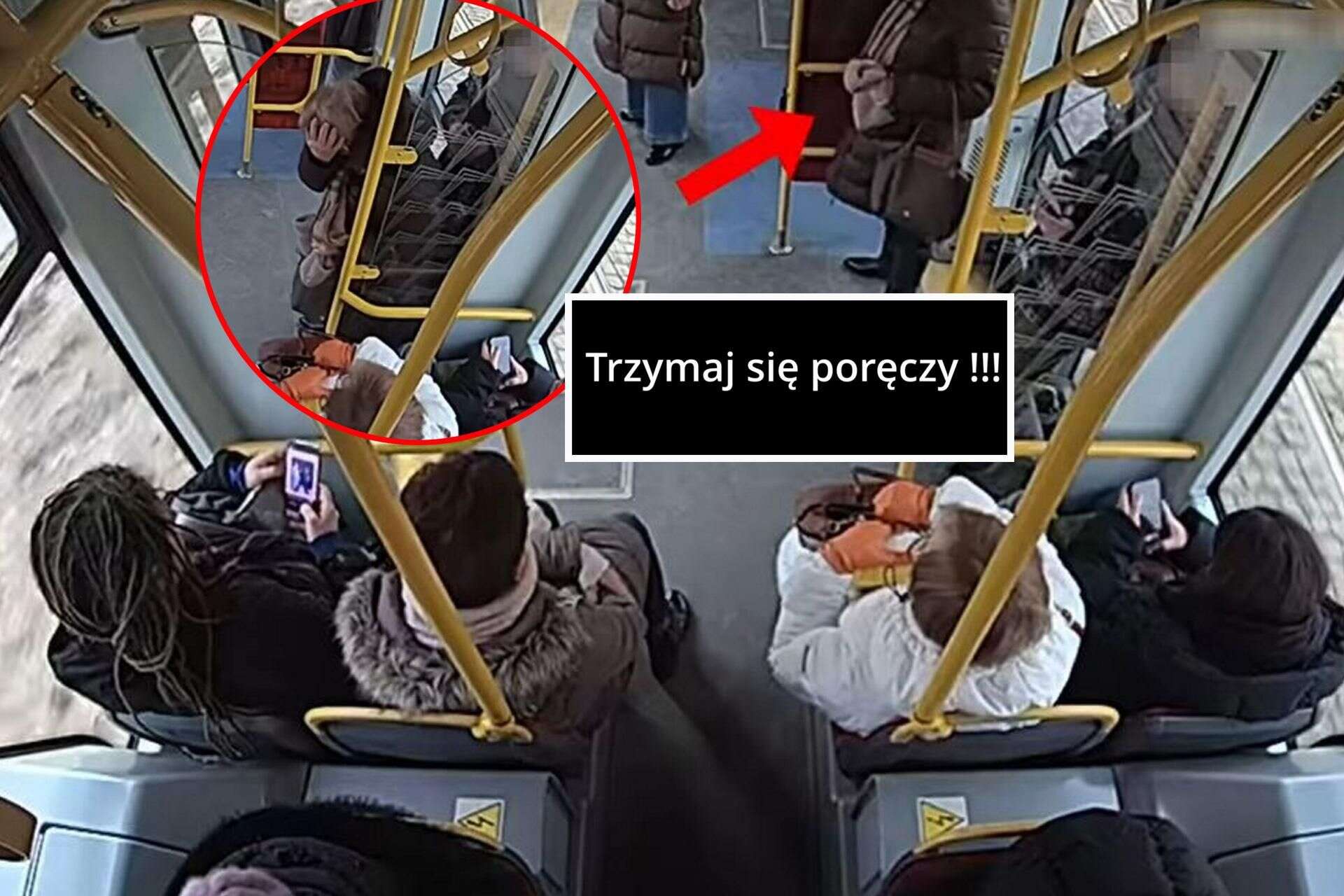 PRZESTROGA DLA PODRÓŻNYCH Szokujące sceny z tramwaju w Warszawie. Opublikowano nagranie