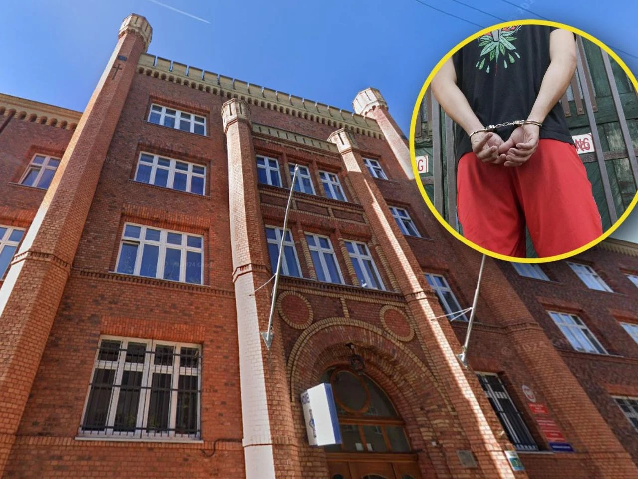 Desperacki krok Nastolatek uciekł komisariatu. Wyskoczył z okna na trzecim piętrze