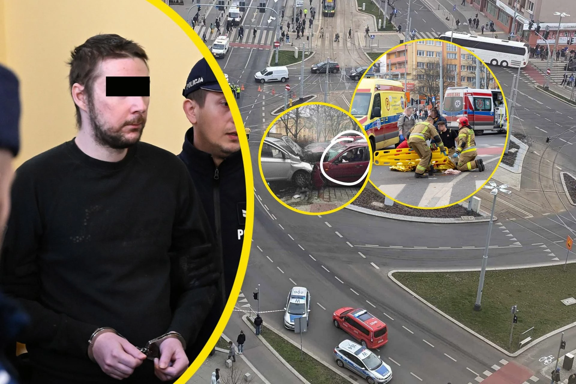 20 rannych, 1 ofiara Wiemy, co dalej ze sprawcą wypadku w Szczecinie na placu Rodła. Klamka zapadła