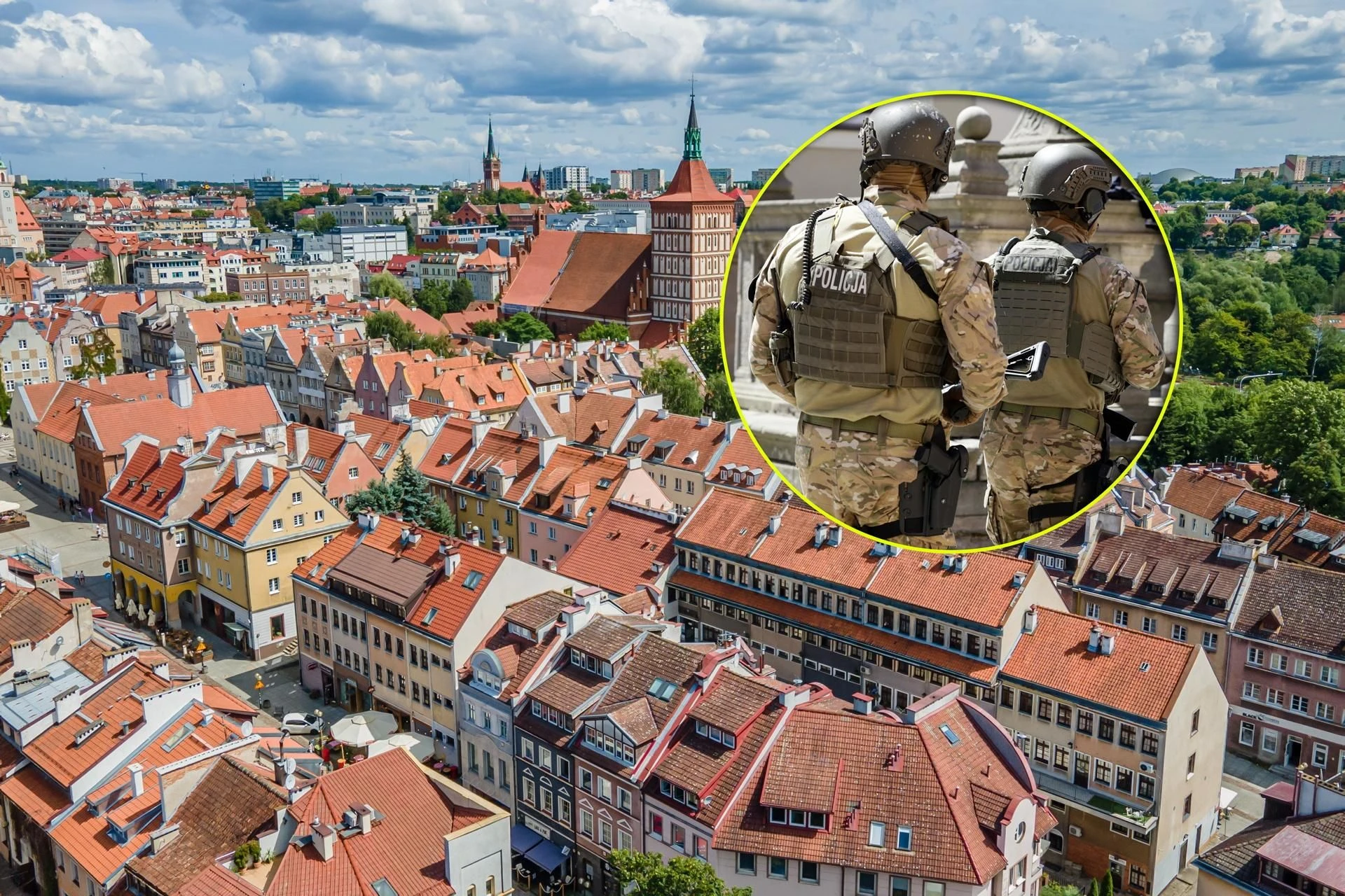 Szokujące sceny! Dramat w centrum miasta! Zabarykadował się i groził śmiercią kontrterrorystom