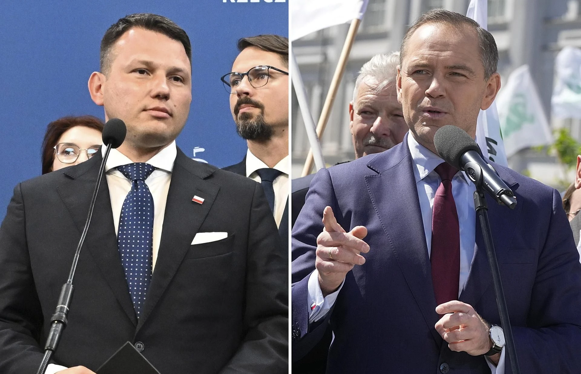 Wybory prezydenckie Mentzen zapytał Nawrockiego o podpisanie ustawy o podatku katastralnym. 