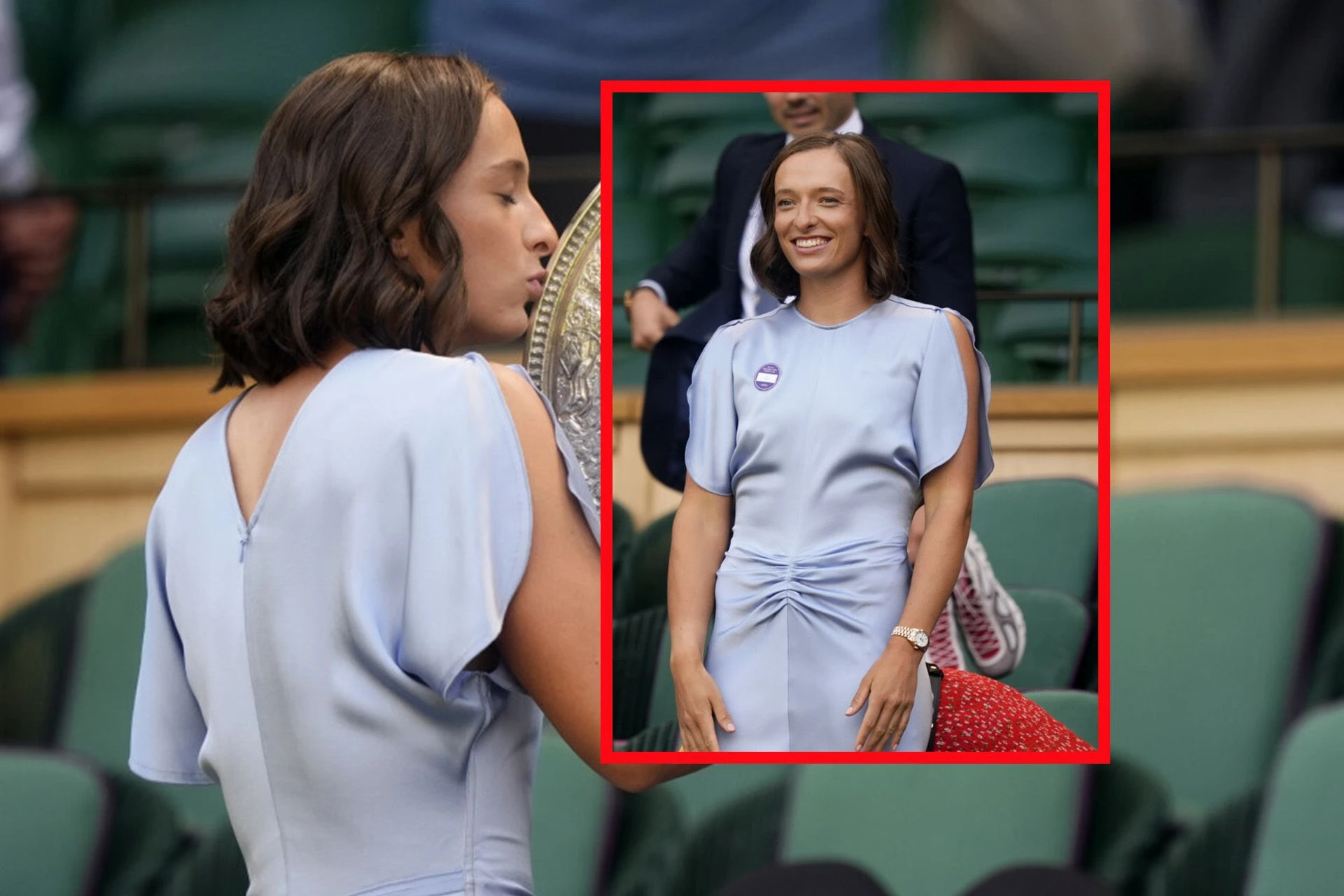 Robi wrażenie Iga Świątek w sukience jak Kendall Jenner i królowa Letycja. Znany projektant i wyso…