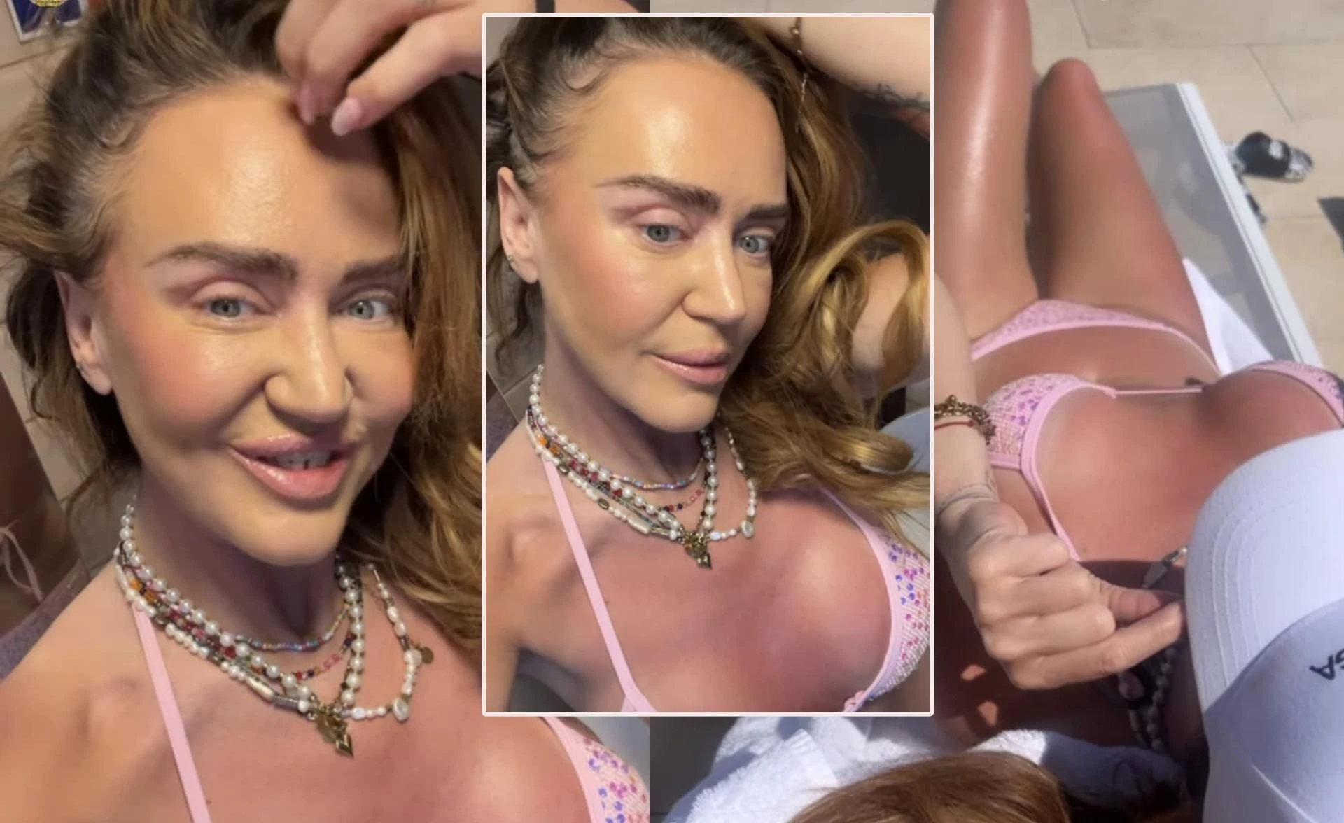 Odsłoniła biust Odchudzona Kotońska smażyła się w skąpym bikini. Z dumą odsłoniła zrobiony biust!