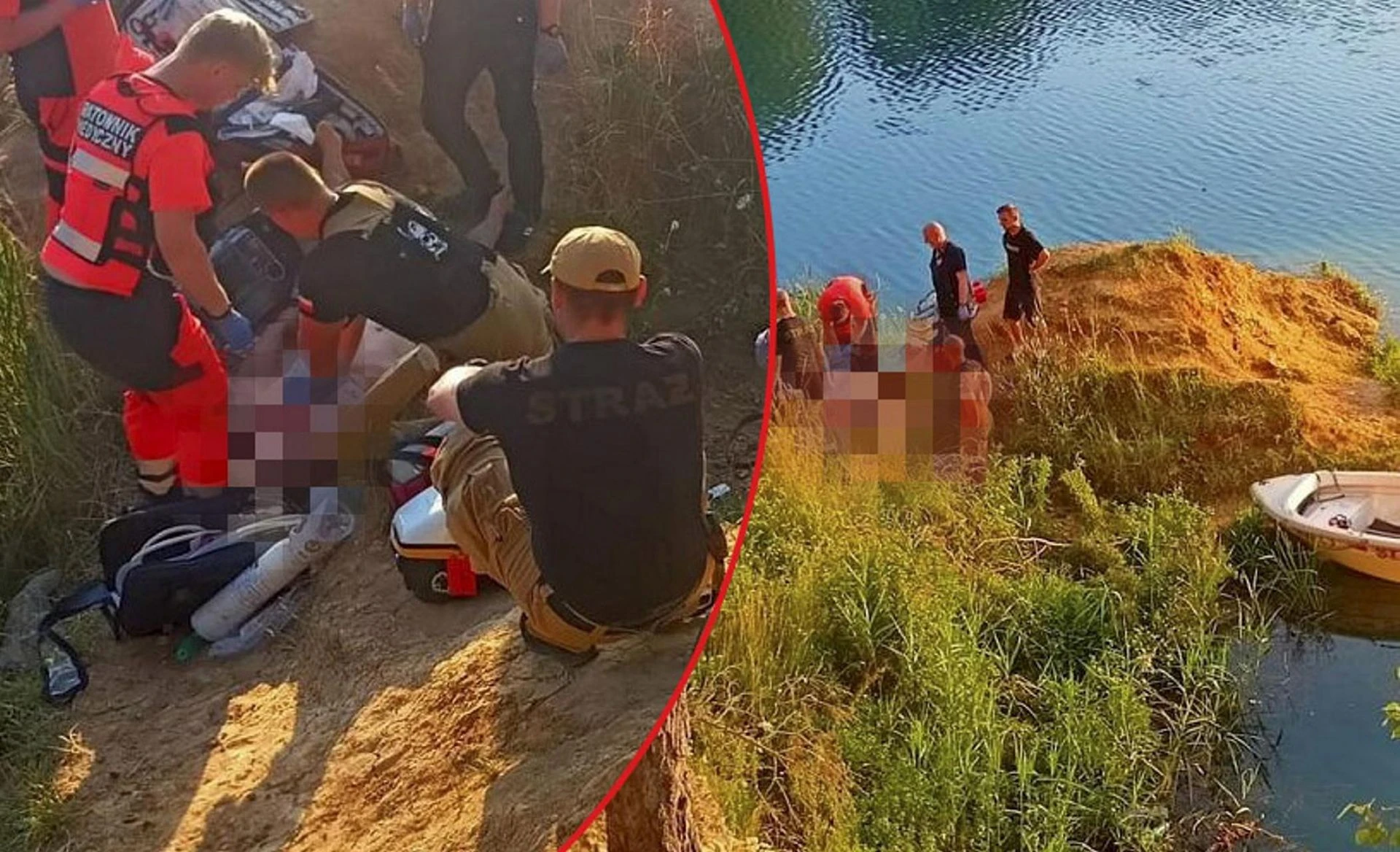 Śmiertelny wypadek 24-latek nie żyje! Uderzył w skały, skacząc do wody? Tragedia nad zbiornikiem Wapien…