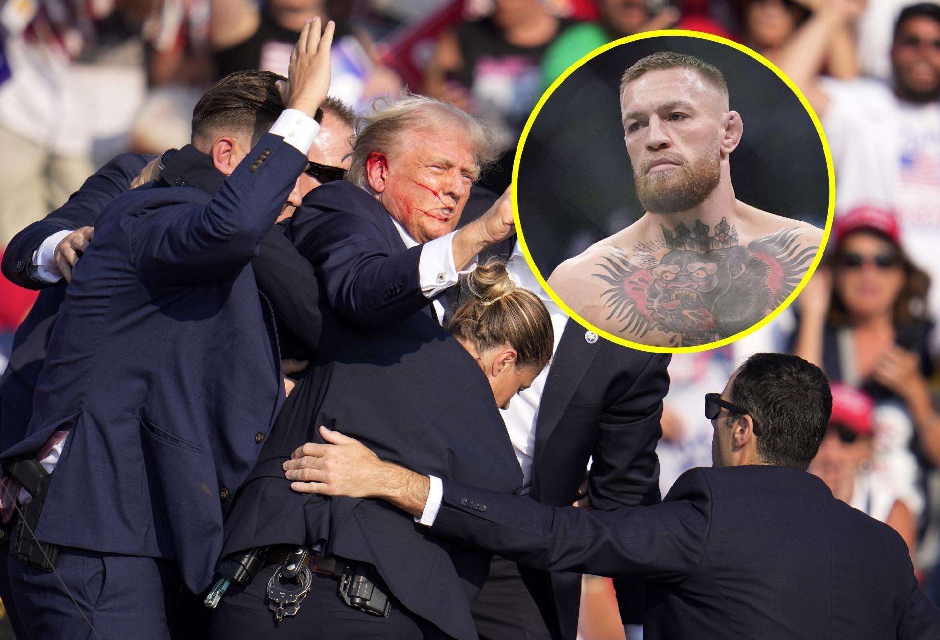 Reakcja świata sportu To, co Conor McGregor napisał po zamachu na Donalda Trumpa rozniosło się po sieci. S…