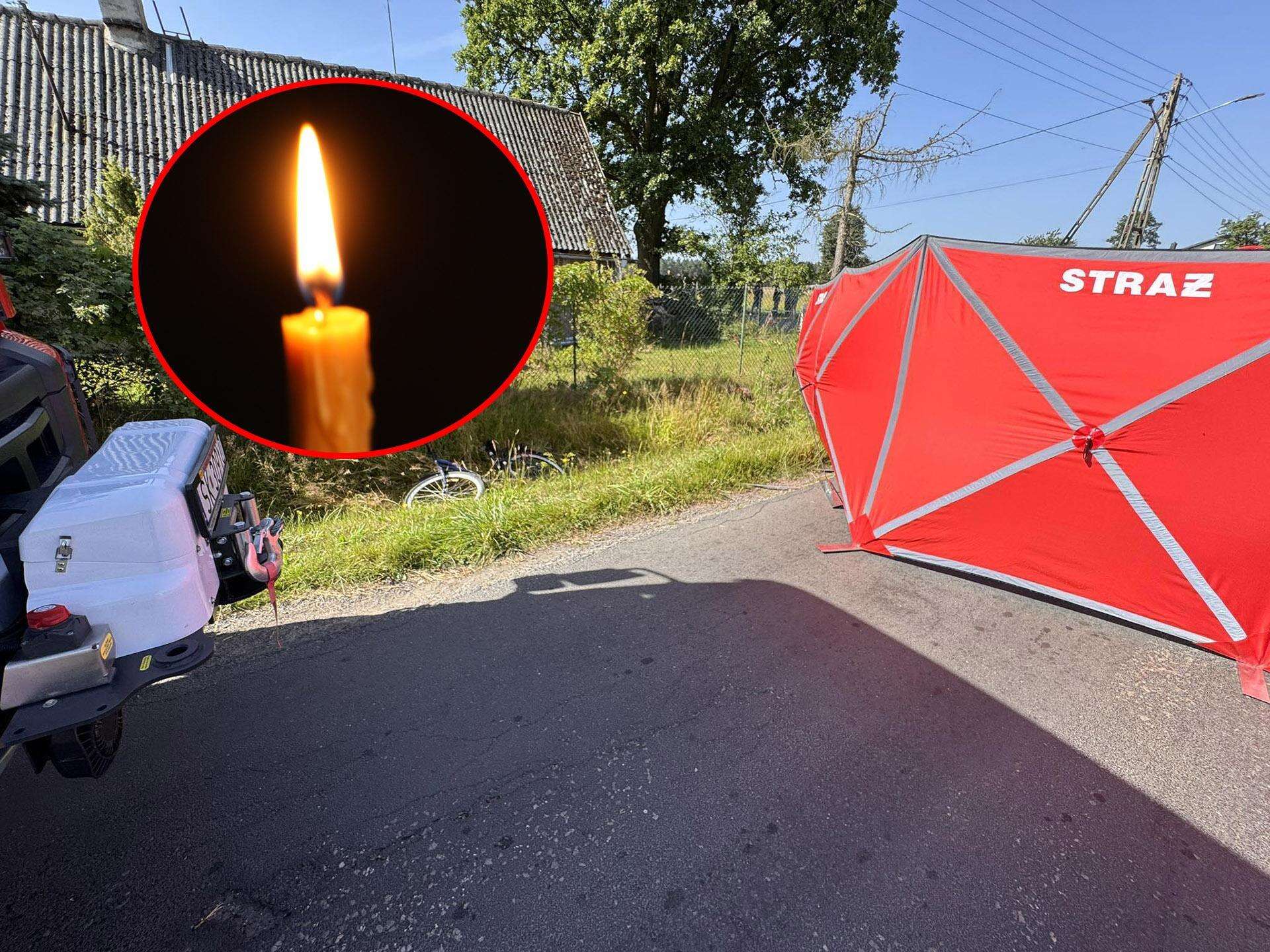 CHŁOPIEC NIE PRZEŻYŁ Nie żyje 13-letni rowerzysta potrącony pod Częstochową. Tragiczne informacje