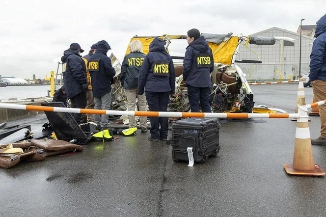 Wstępny raport po tragedii W kraksie nad rzeką Hudson zginęło 6 osób. Helikopter rozpadł się w powietrzu!