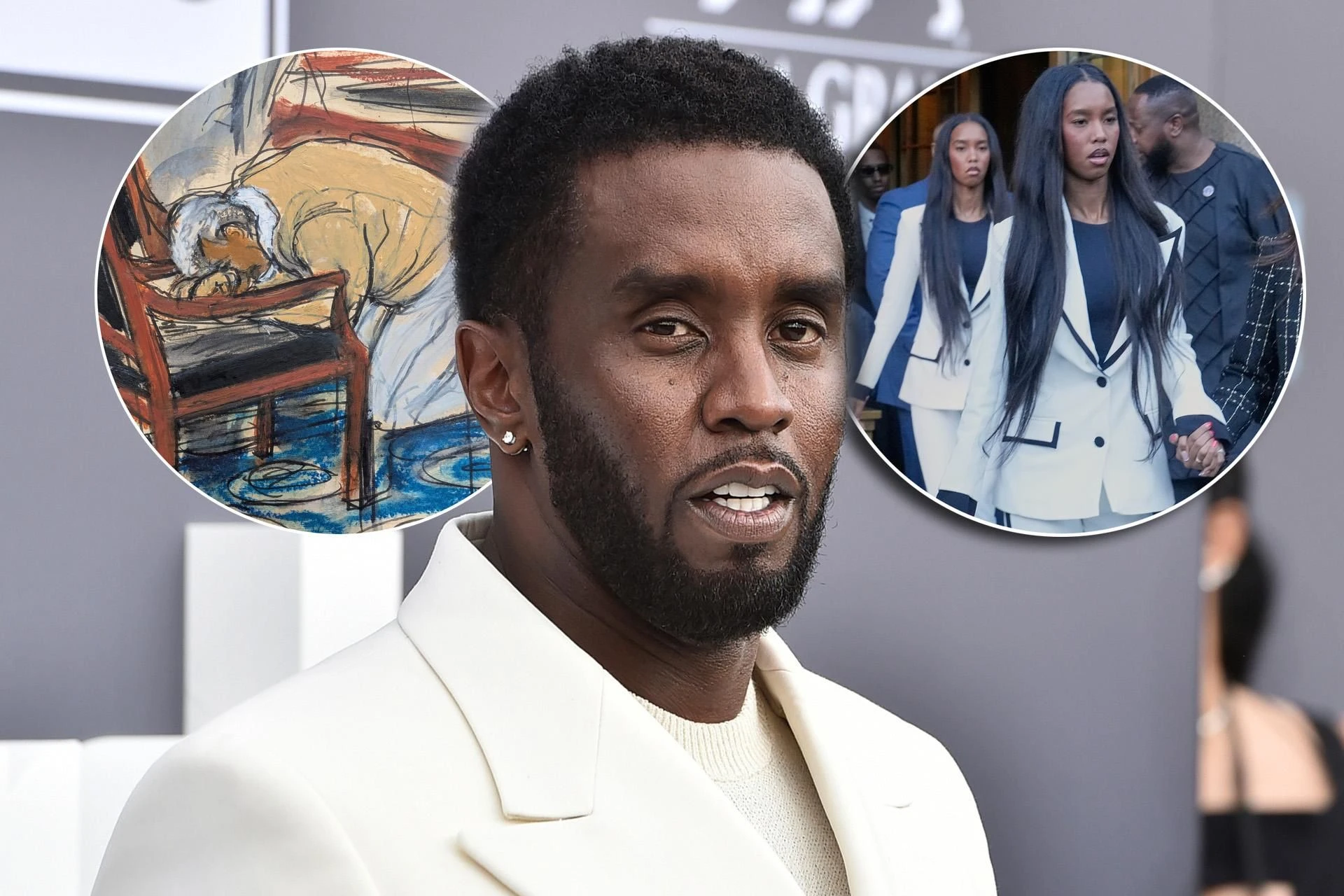 Całkiem osiwiał! Zapadł wyrok w sprawie Diddy'ego. Przeprosił siedmioro dzieci i Cassie