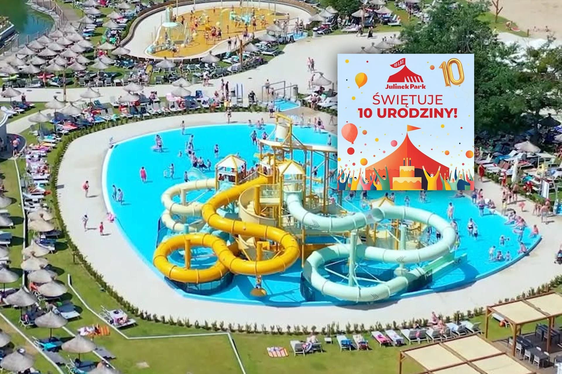 BĘDZIE PIĘKNIE I KOLOROWO Jubileuszowy weekend w Julinku! Wielka feta na 10 urodziny