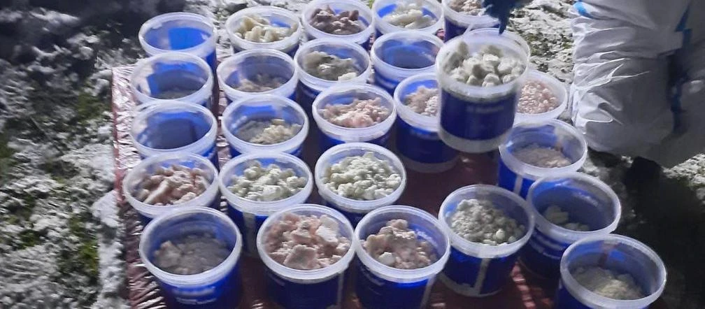 służby w akcji Wielki cios w narkobiznes! Bydgoscy policjanci skonfiskowali ponad 300 kg narkotyków