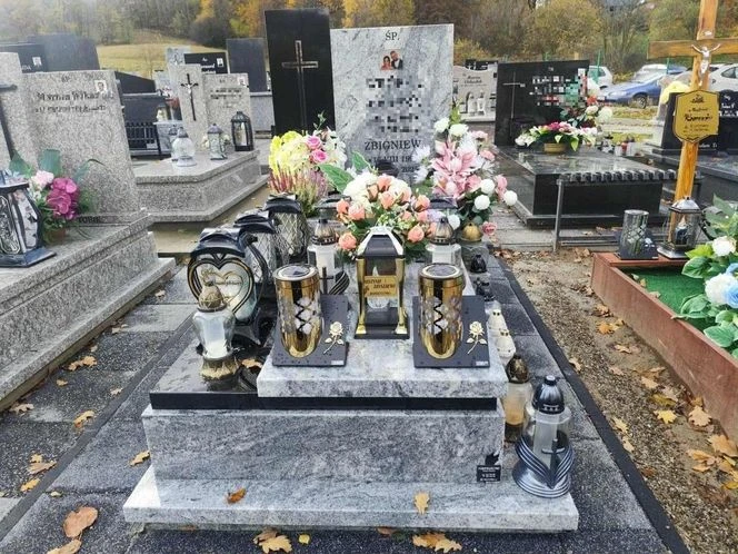 Poruszający widok Justyna i Zbyszek zginęli z rąk Tadeusza Dudy. Pomnik na cmentarzu przypomina o horrorze