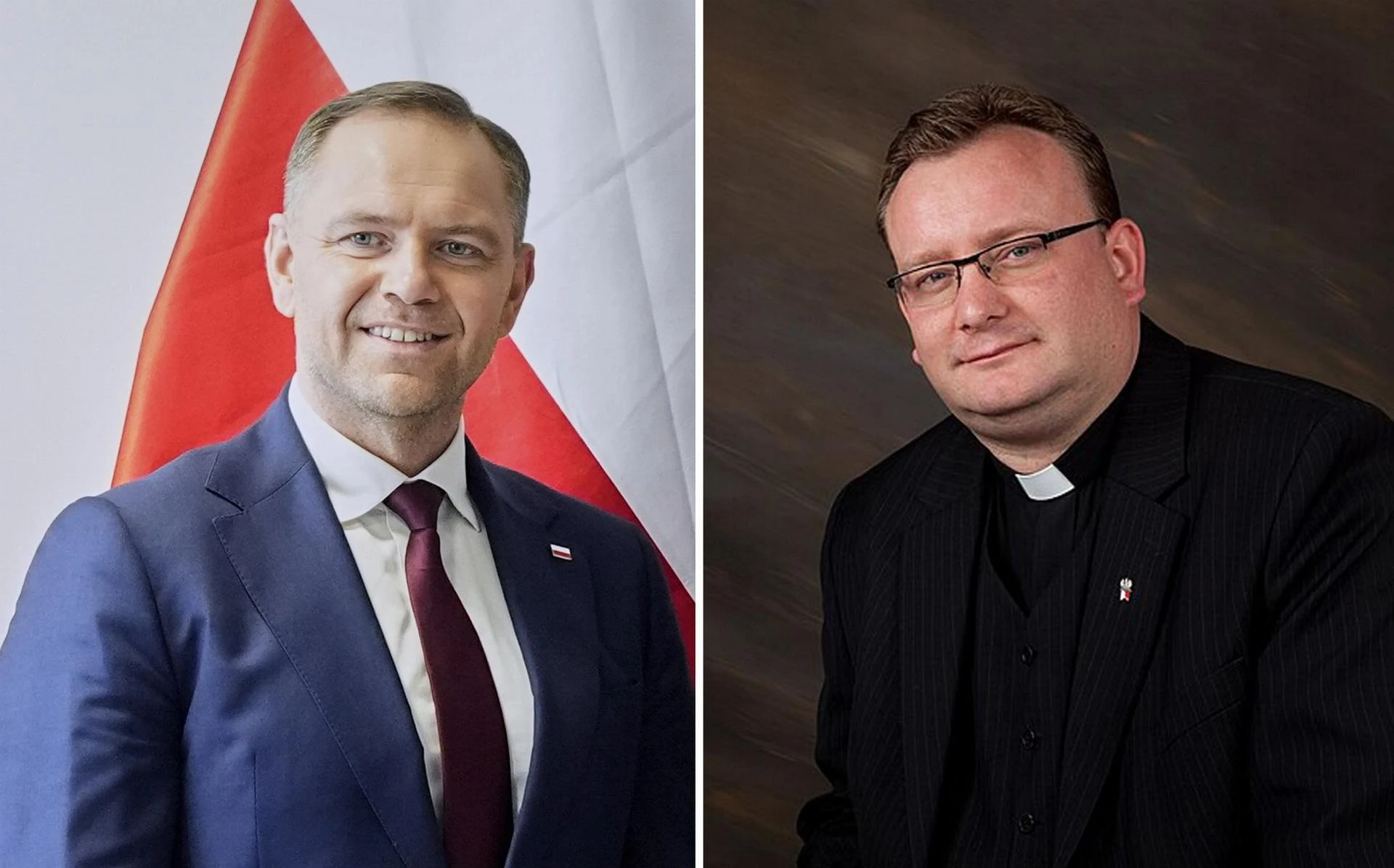 Jest zapalonym kibicem Kim jest kapelan Karola Nawrockiego, ks. Jarosław Wąsowicz? Wzbudził sporo kontrowersji