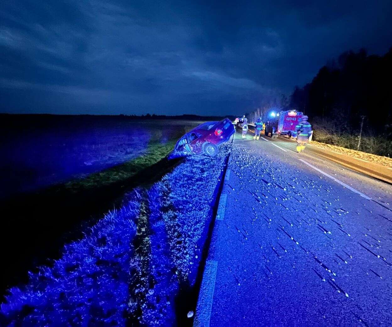 Nowe fakty w sprawie wypadku Kierowca i 16-letni pasażer mazdy zginęli na miejscu. Tragiczny karambol w Podlaskiem