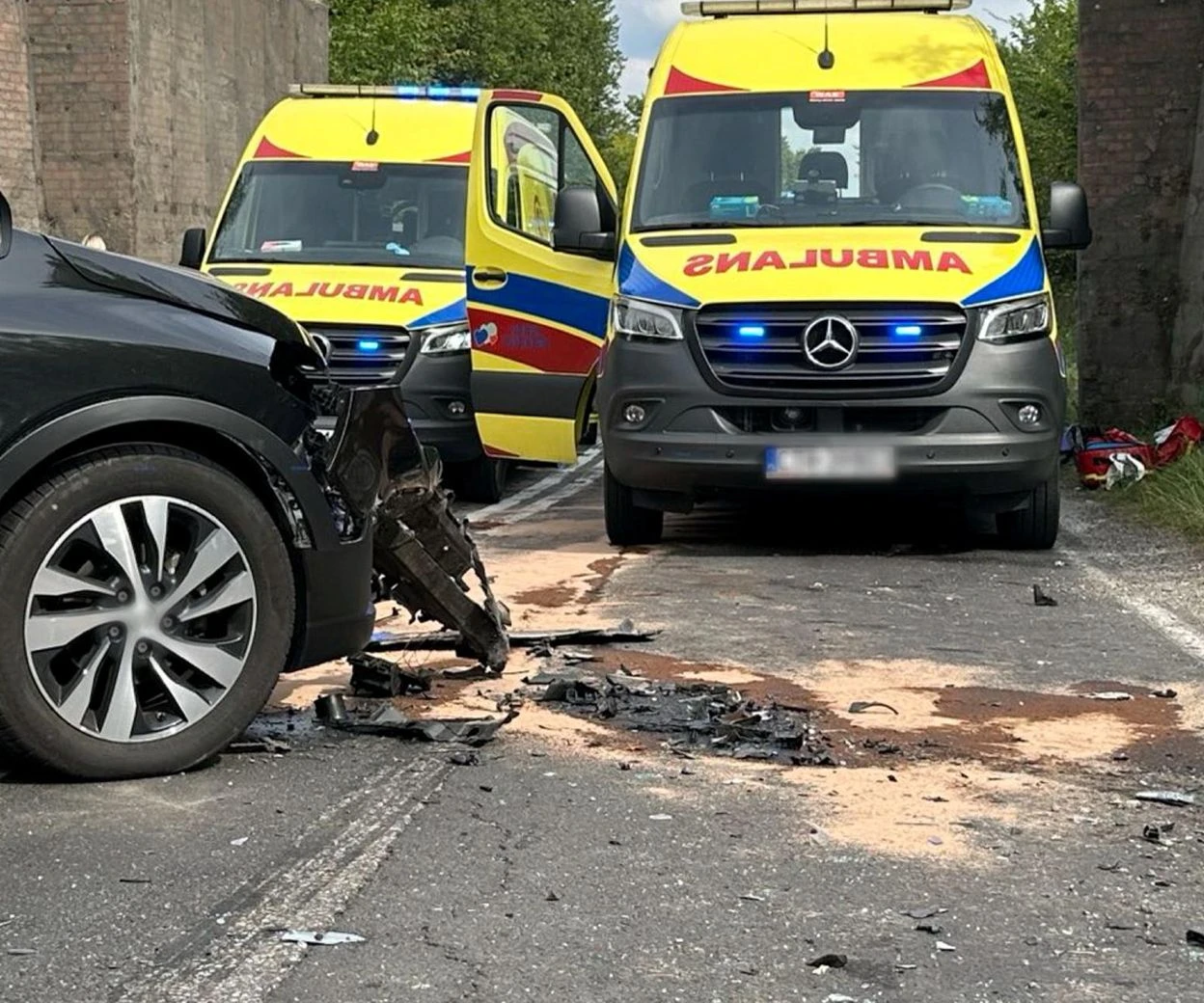 Tragedia na drodze Kierująca suzuki nie żyje, dwie inne osoby ranne! Trzy auta zderzyły się na DK 45
