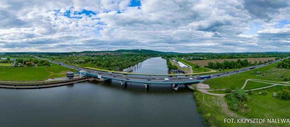 Komunikat GDDKiA Utrudnienia na A4! Drogowcy zrobią przegląd mostu przy stopniu wodnym Kościuszko