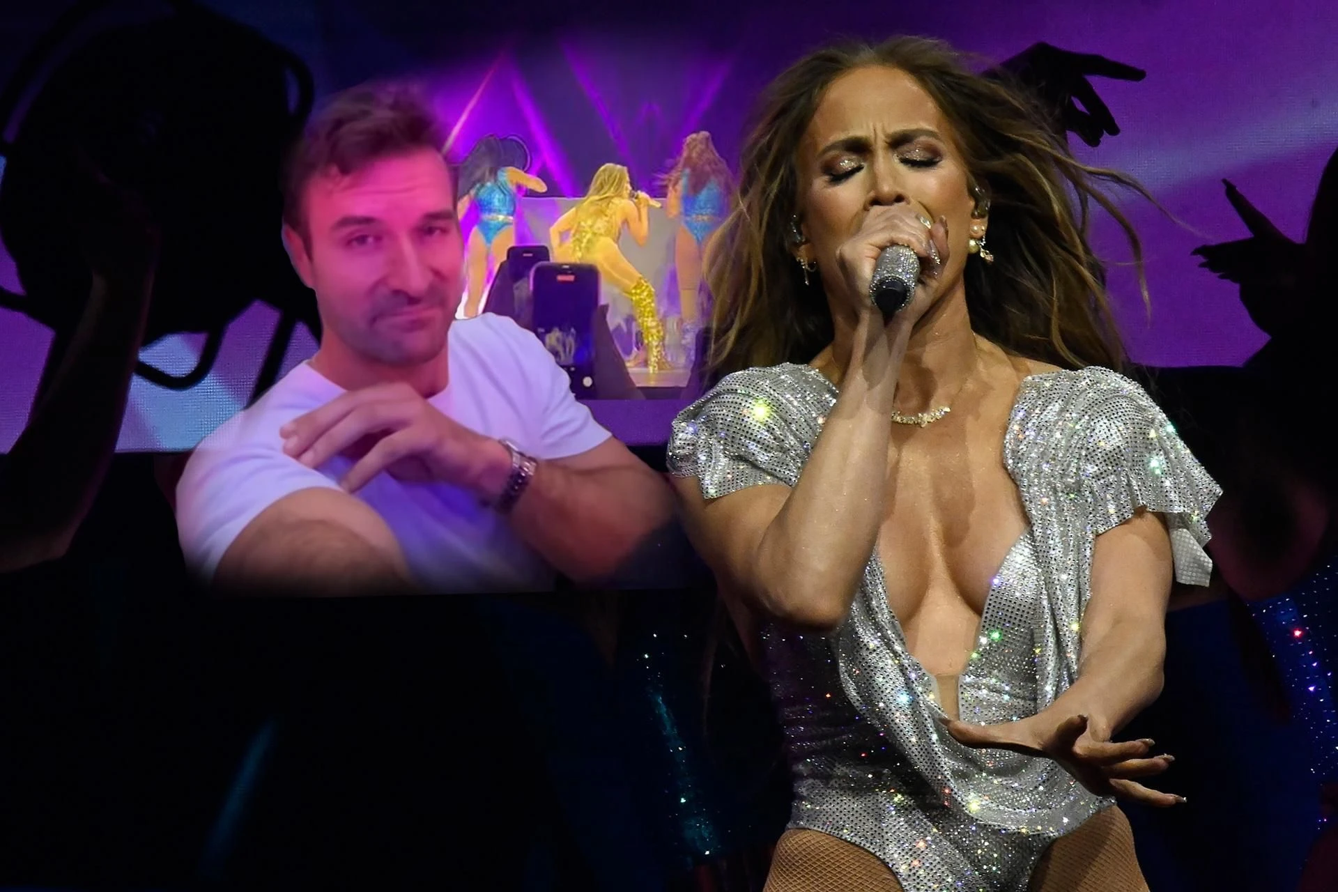Osobliwe zachowanie Niebywałe, jak Piotr Stramowski zareagował na widok pośladków Jennifer Lopez. Jak ro…