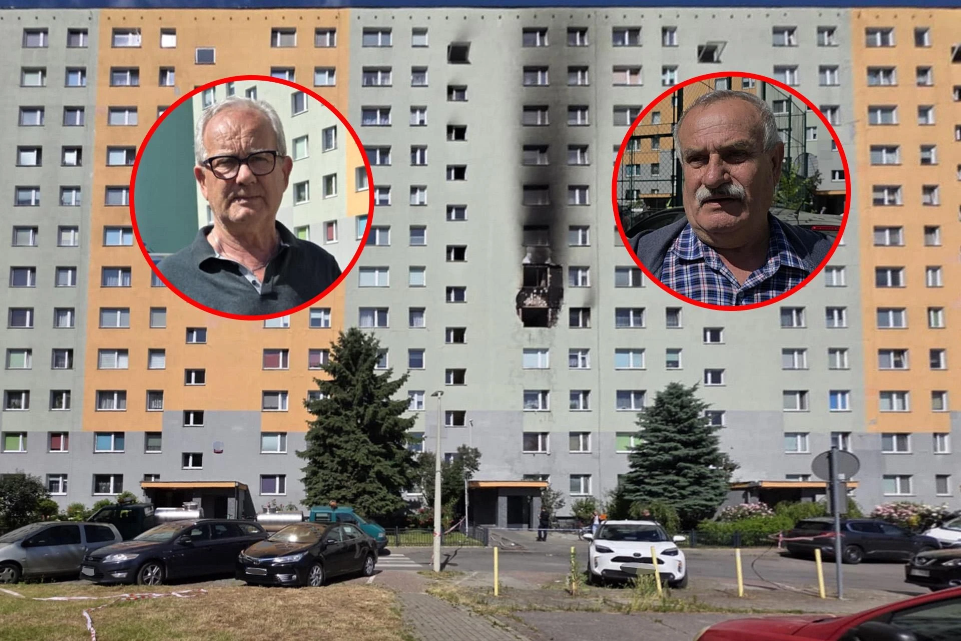 TRAGEDIA Z płonącego bloku ewakuowali 250 osób. Lokatorzy na razie nie wrócą do swoich mieszk…