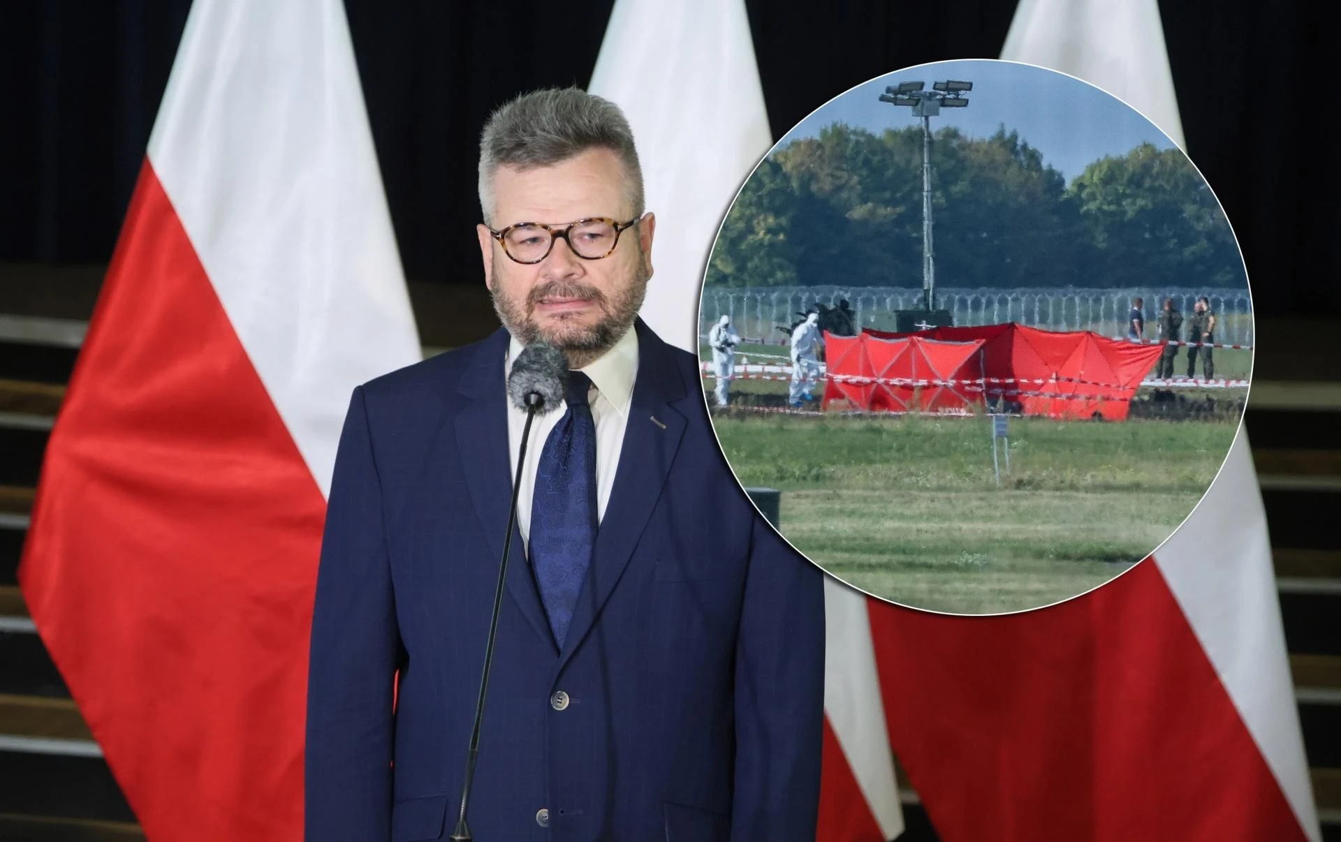 Z OSTATNIEJ CHWILI Pilna konferencja prokuratury po wypadku F-16 w Radomiu. Odnaleziono czarną skrzynkę