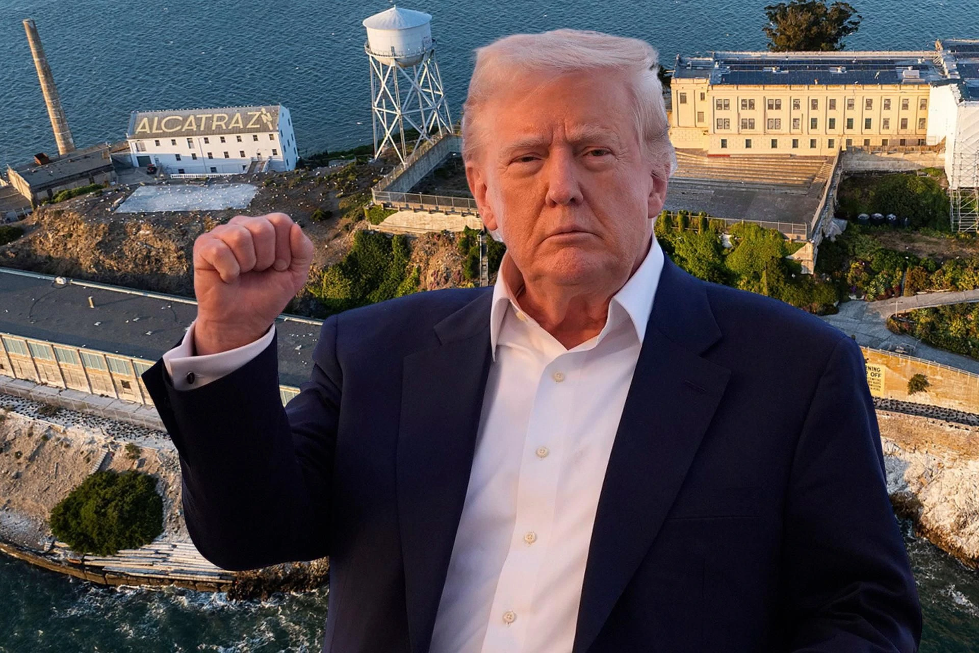 Zaskakująca decyzja! Trump chce znów zamykać bandytów w Alcatraz. Nakazał otwarcie i rozbudowę słynnego …