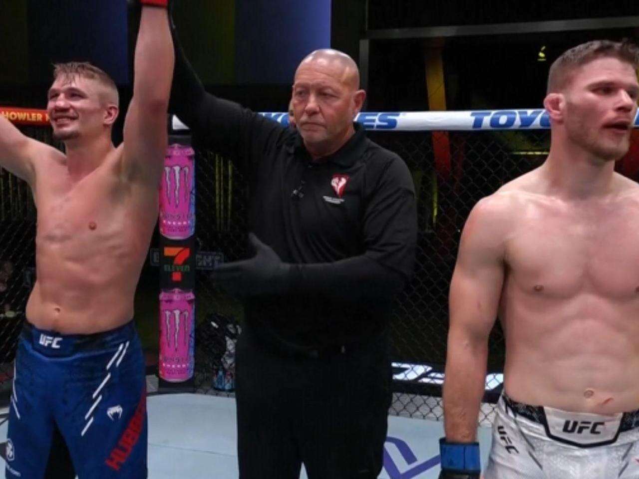 Kolejna porażka Brutalna walka Polaka w UFC. Michał Figlak stoczył krwawy bój. Werdykt sędziów boles…