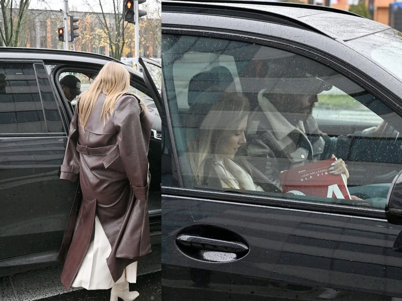 Zdjęcia paparazzi! Rozwód Agnieszki Kaczorowskiej i Macieja Peli. Rogacewicz czekał w ukryciu i przyjechał pod sąd na sygnał ukochanej