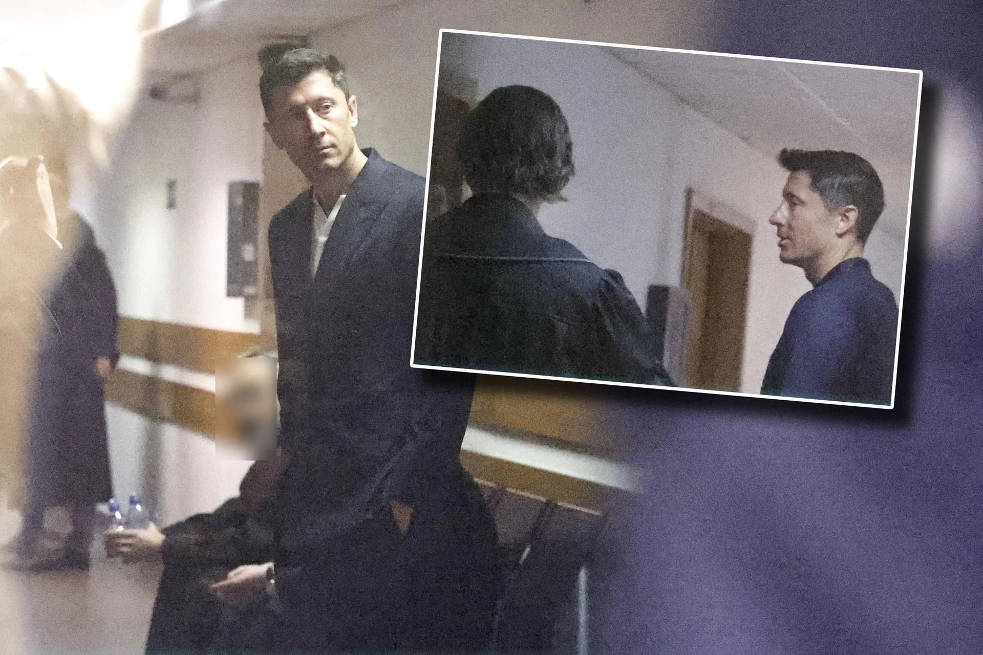 Sąd przed budynkiem sądu Robert Lewandowski w Warszawie został zapytany o dymisję Michała Probierza. Tyle mia…
