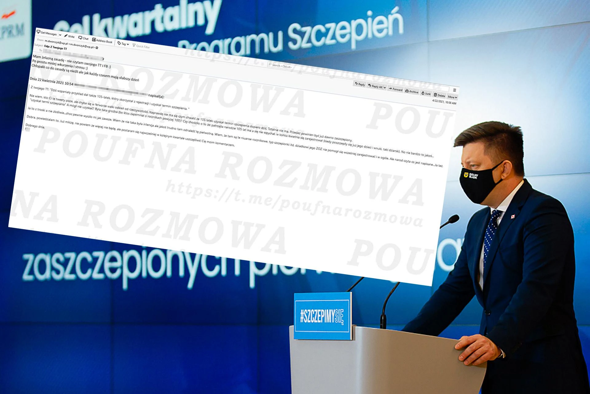 Afera mailowa. Dworczyk przerywa milczenie! 