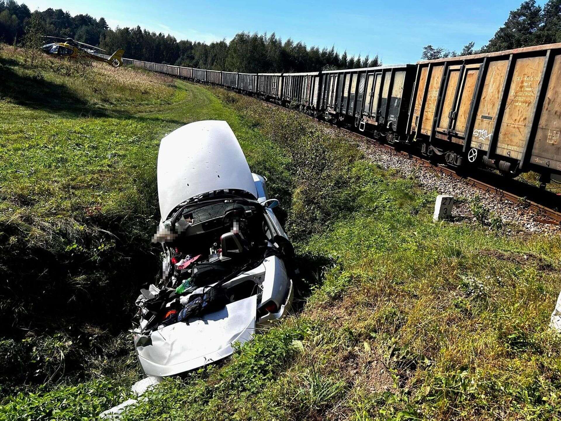 Tragiczny wypadek Nie żyje 40-letnia Ukrainka. Tragedia na przejeździe kolejowym