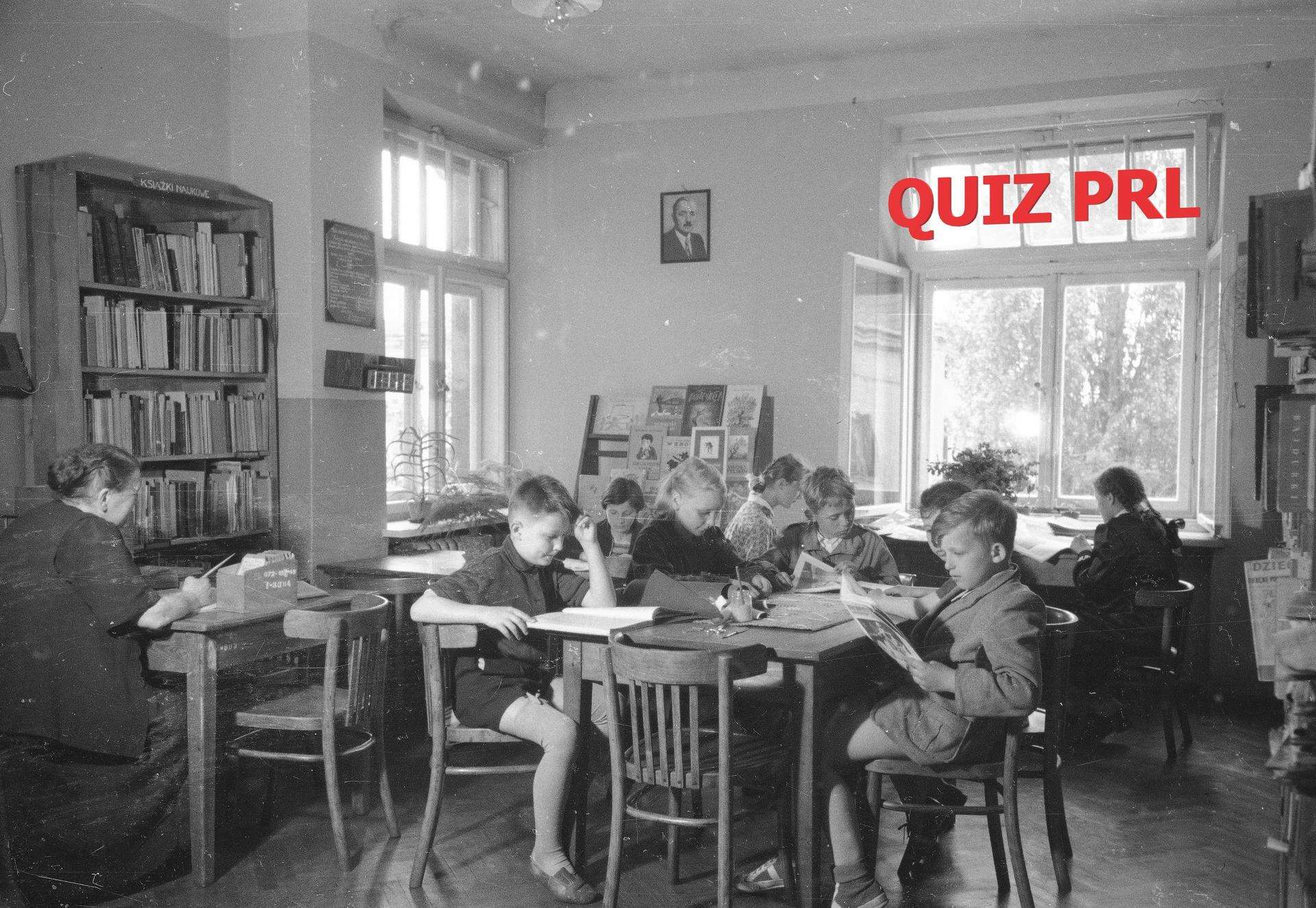 QUIZ PRL Lektury szkolne PRL. 5/10 tylko dla prymusów